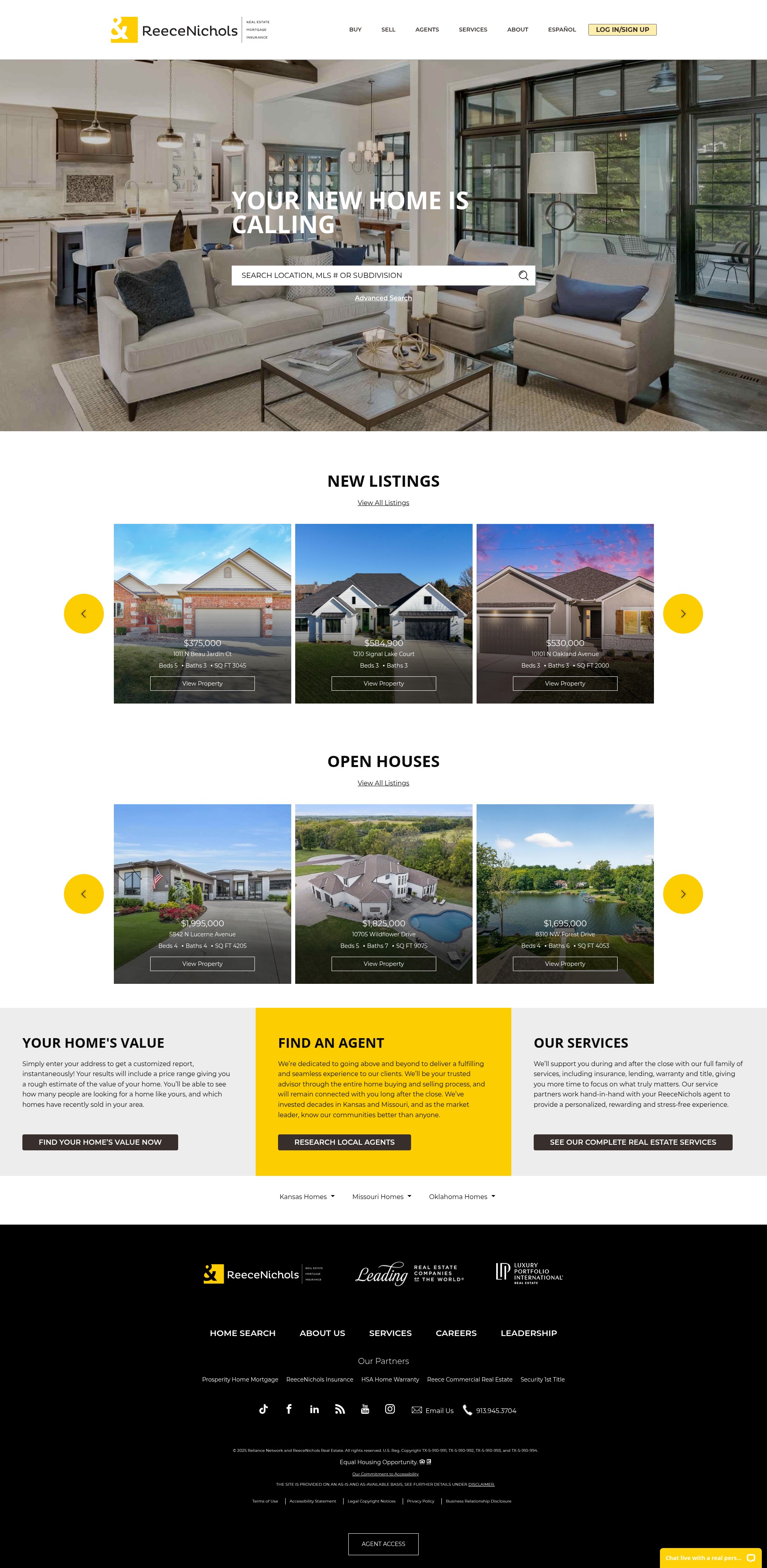 Screenshot of reecenichols.com