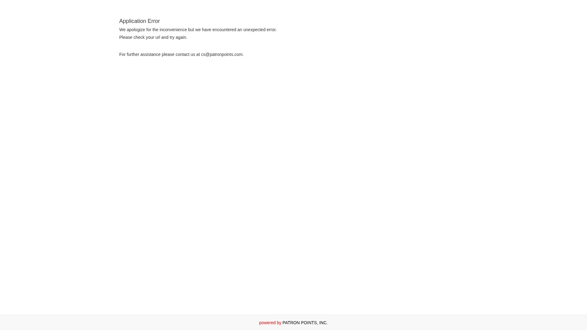 Screenshot of registerloyalty.com