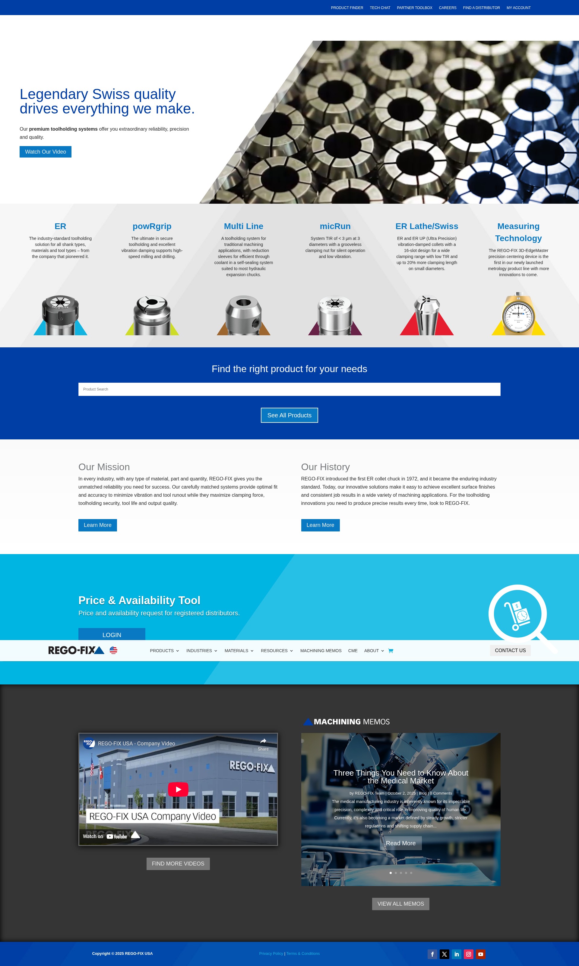 Screenshot of regousa.com