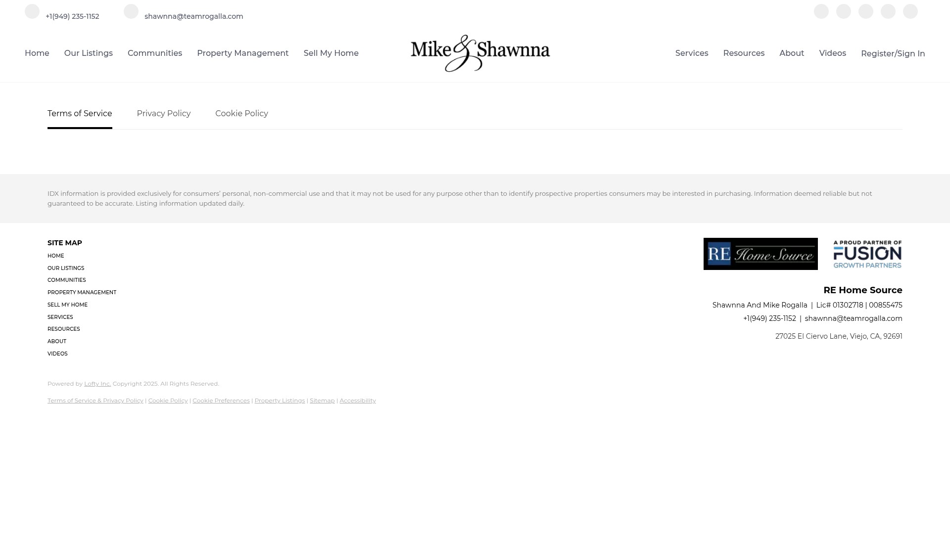 Screenshot of rehomesource.com