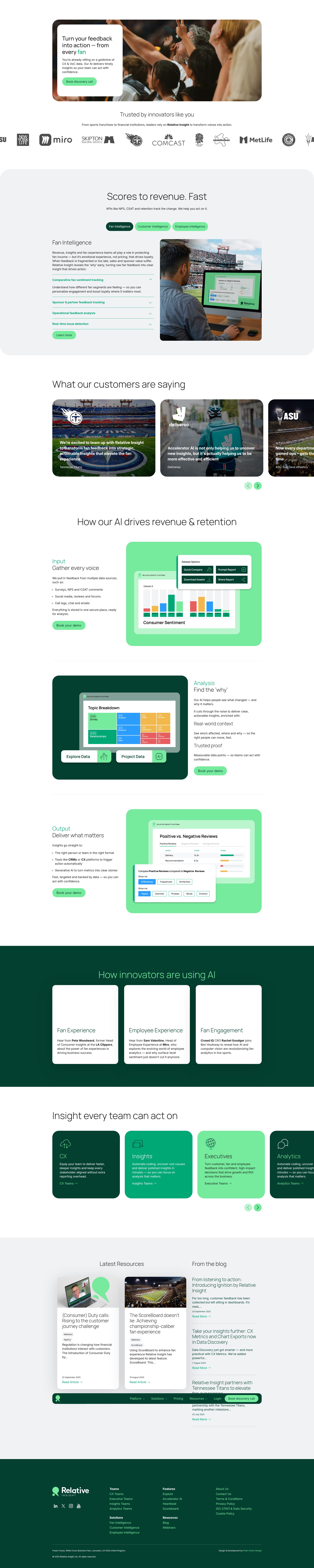 Screenshot of relativeinsight.com