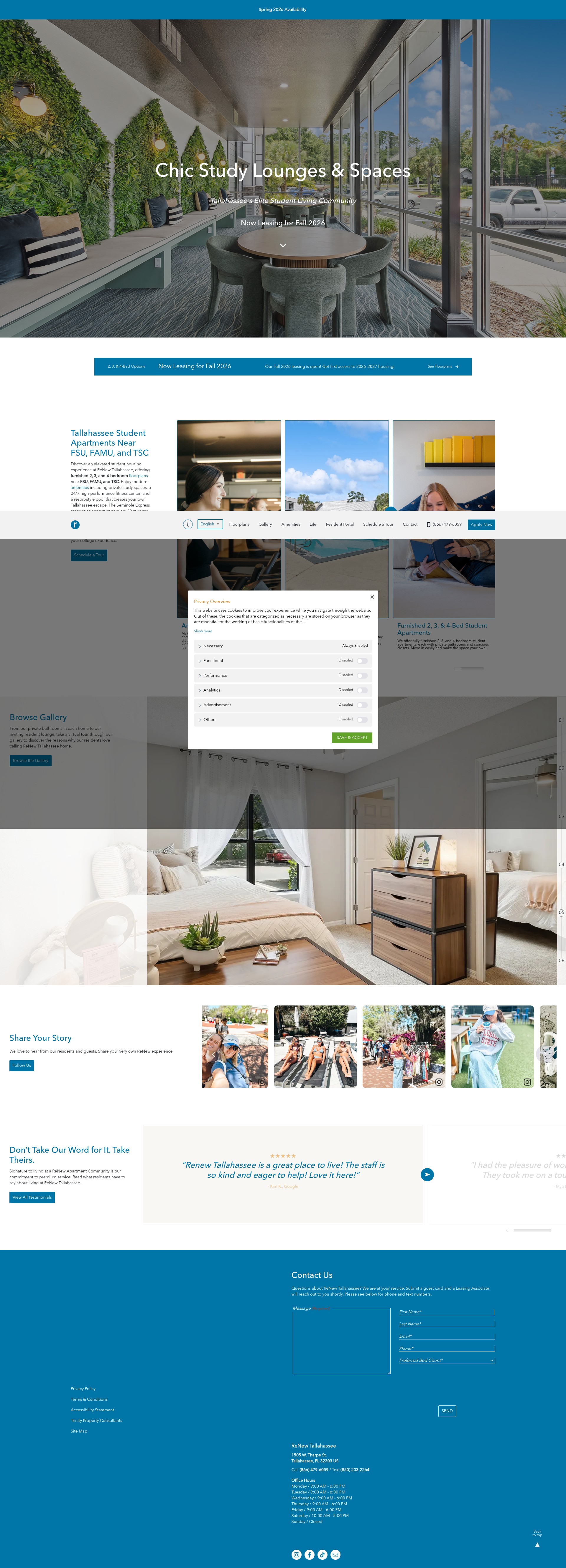Screenshot of renewtallahassee.com