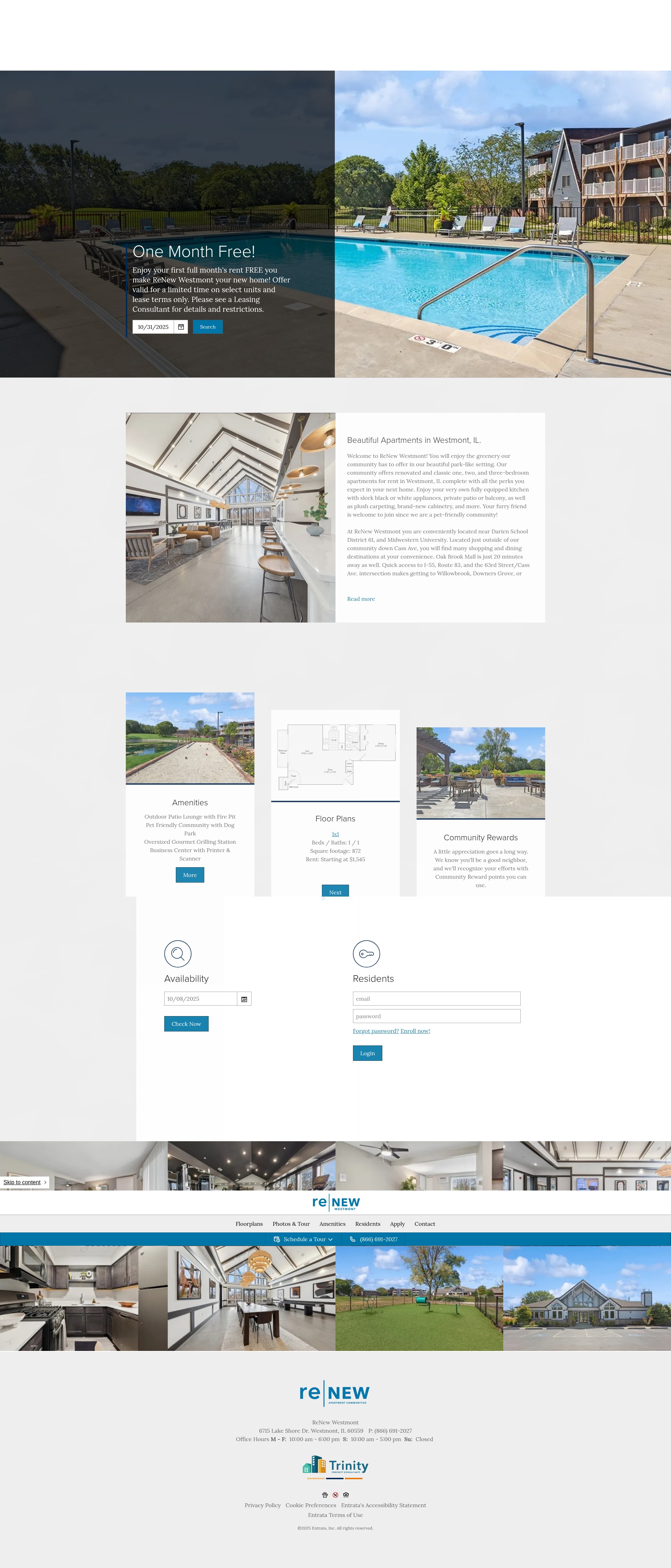 Screenshot of renewwestmont.com