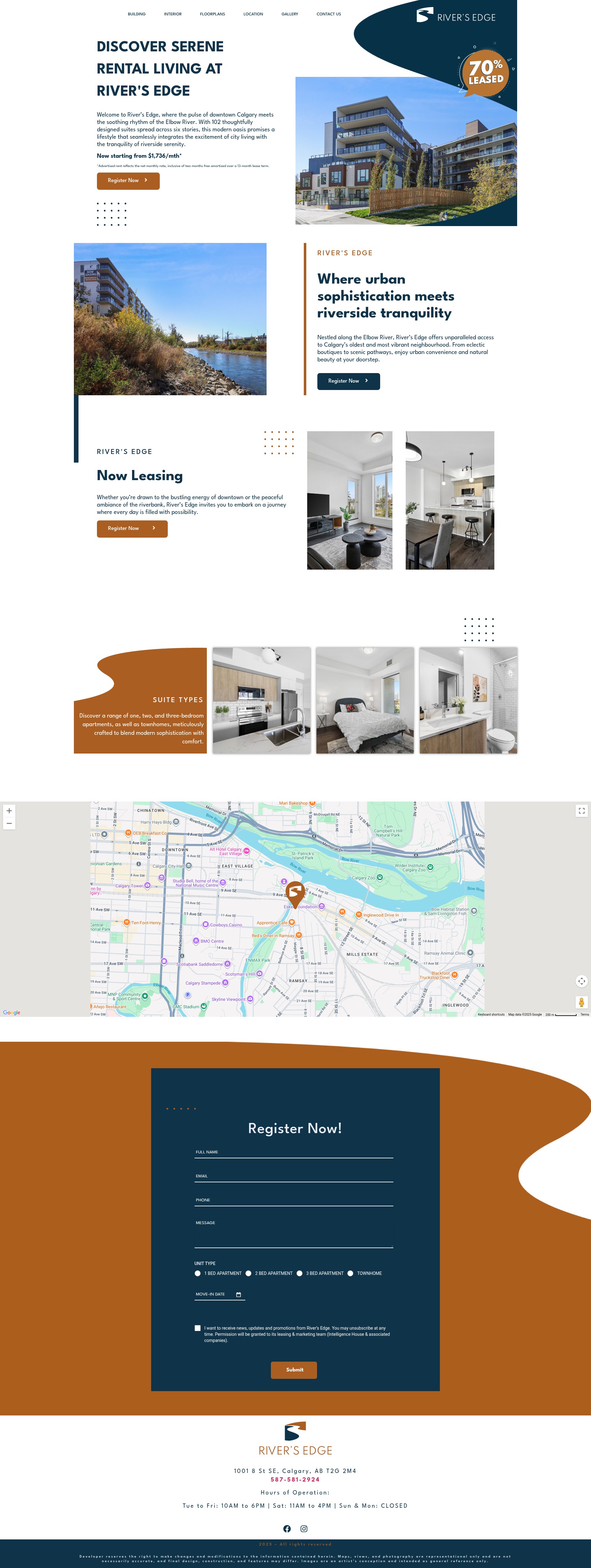 Screenshot of rentriversedge.ca