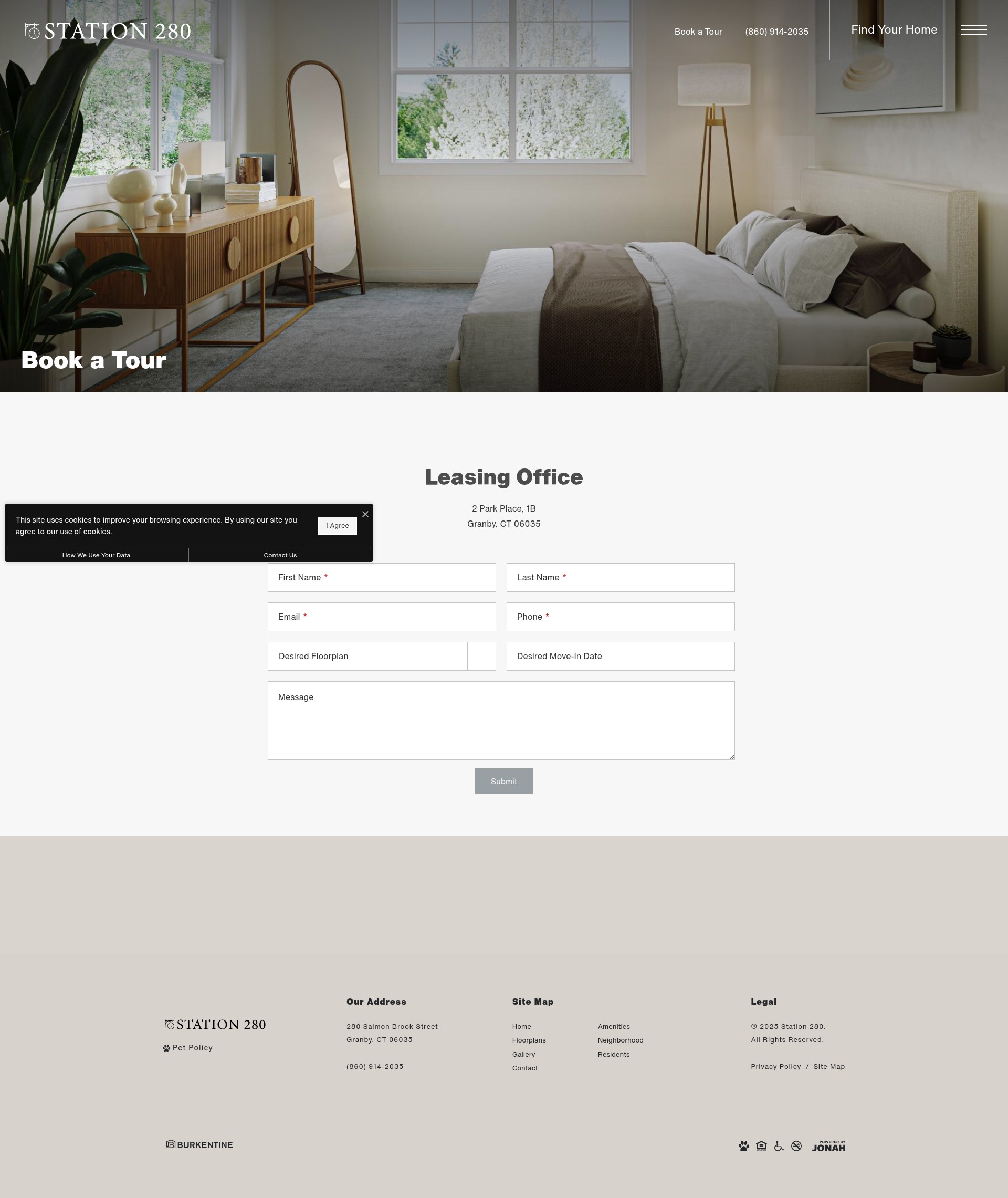 Screenshot of rentstation280.com