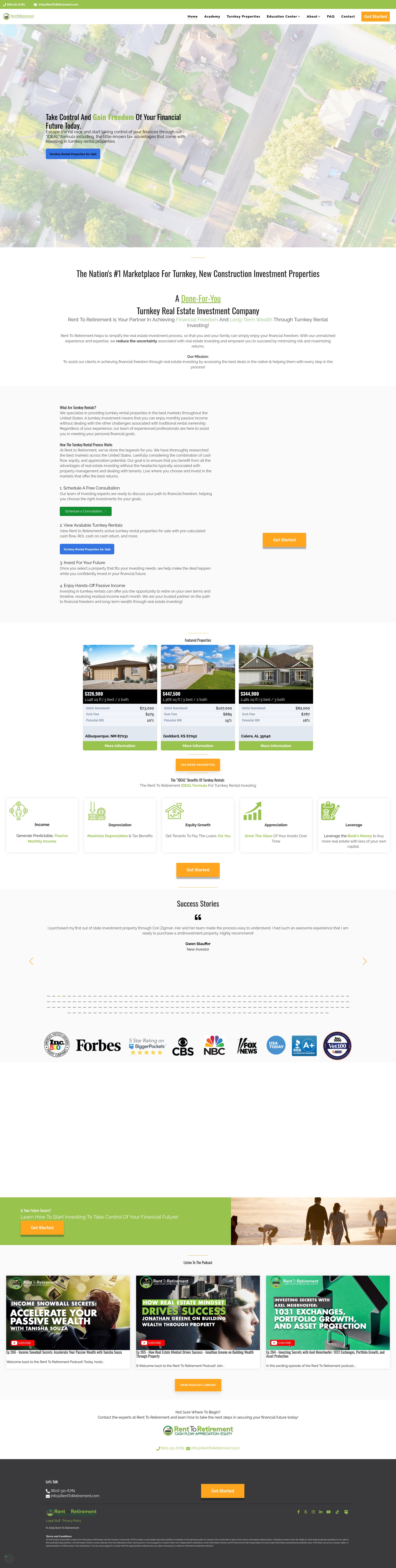 Screenshot of renttoretirement.com