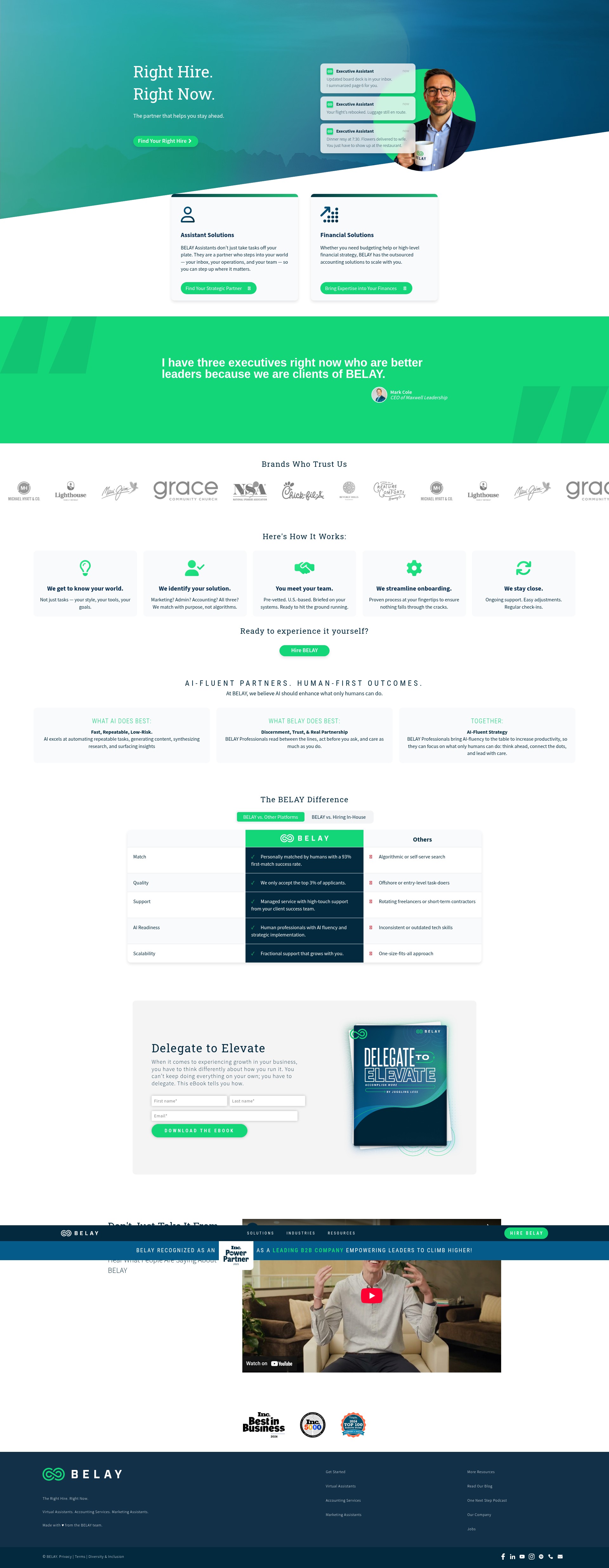 Screenshot of resources.belaysolutions.com