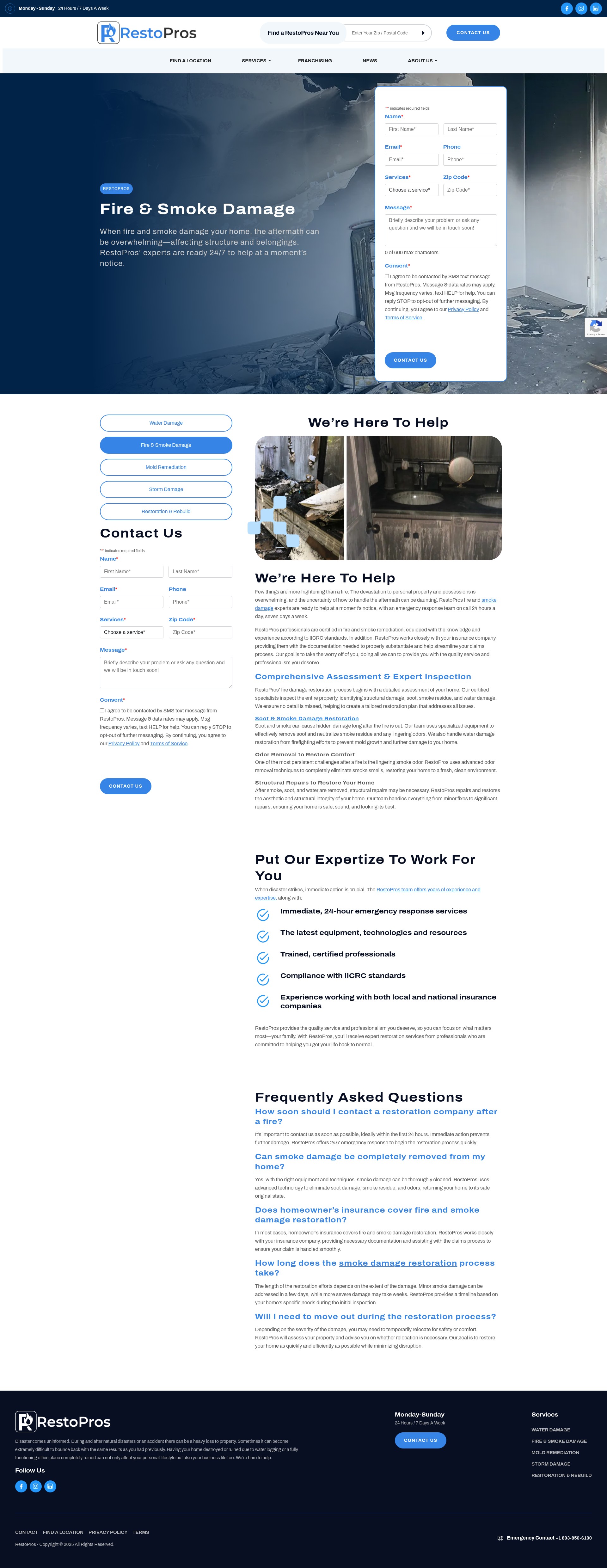 Screenshot of restopros.co