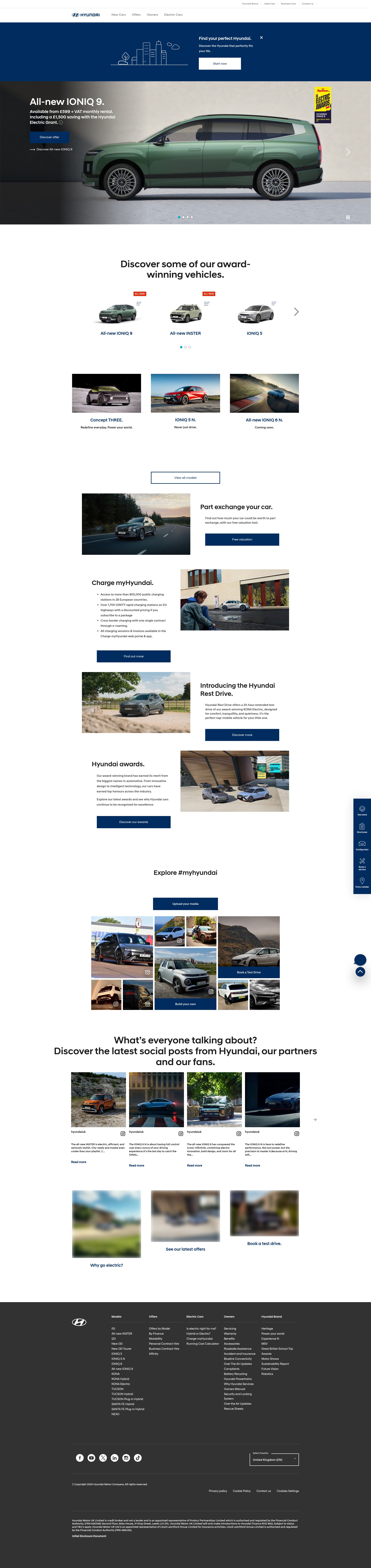 Screenshot of retailer.hyundai.co.uk
