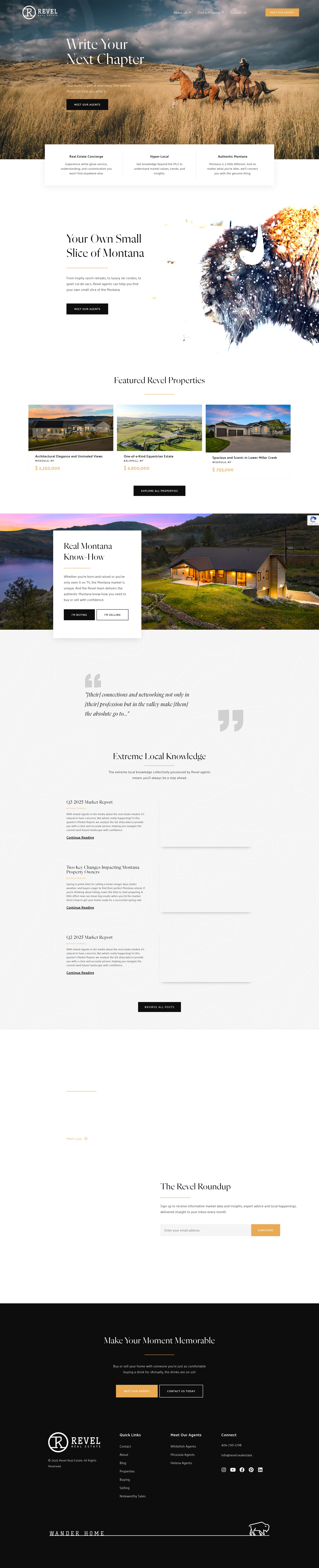 Screenshot of revel.realestate