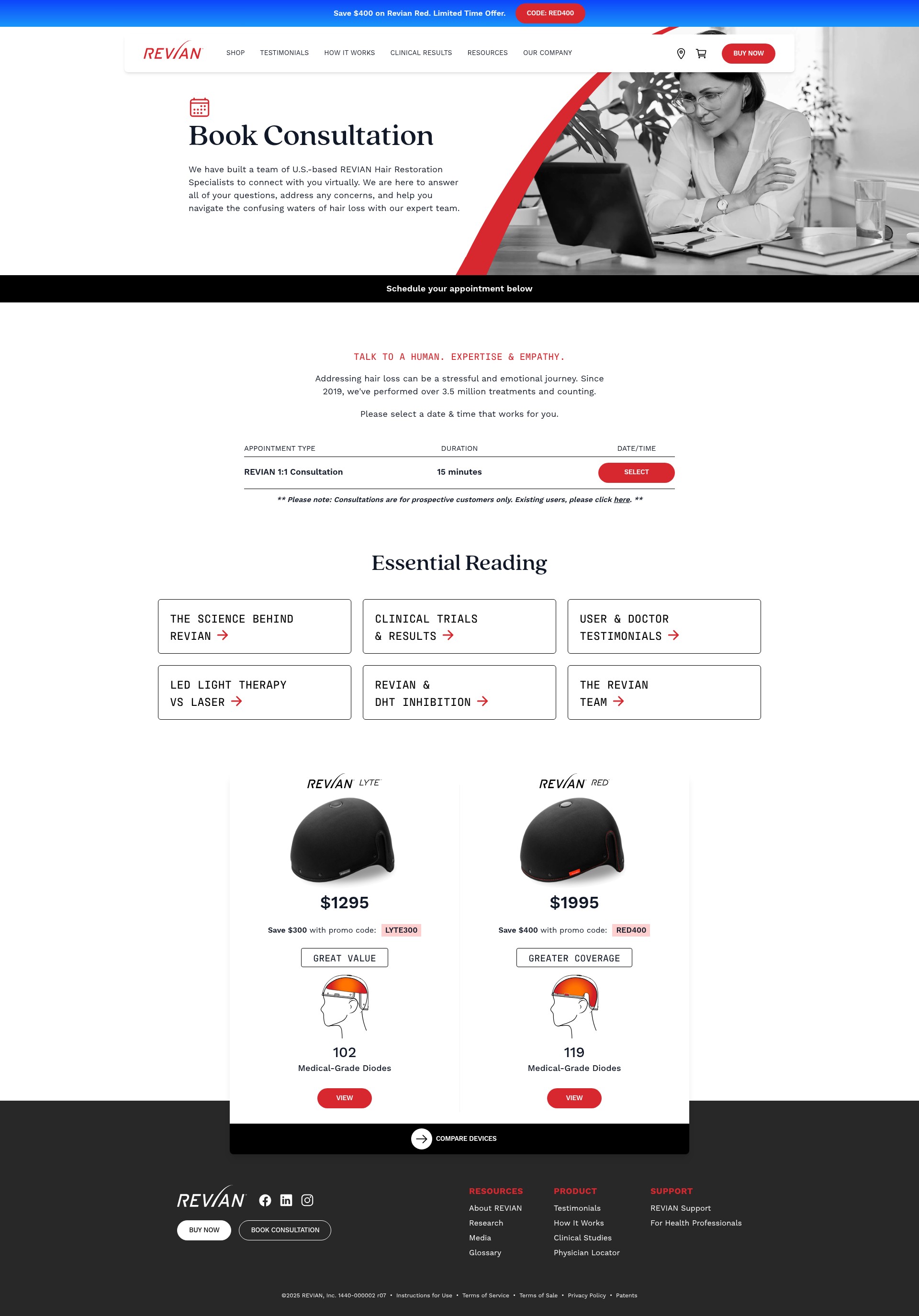 Screenshot of revian.com