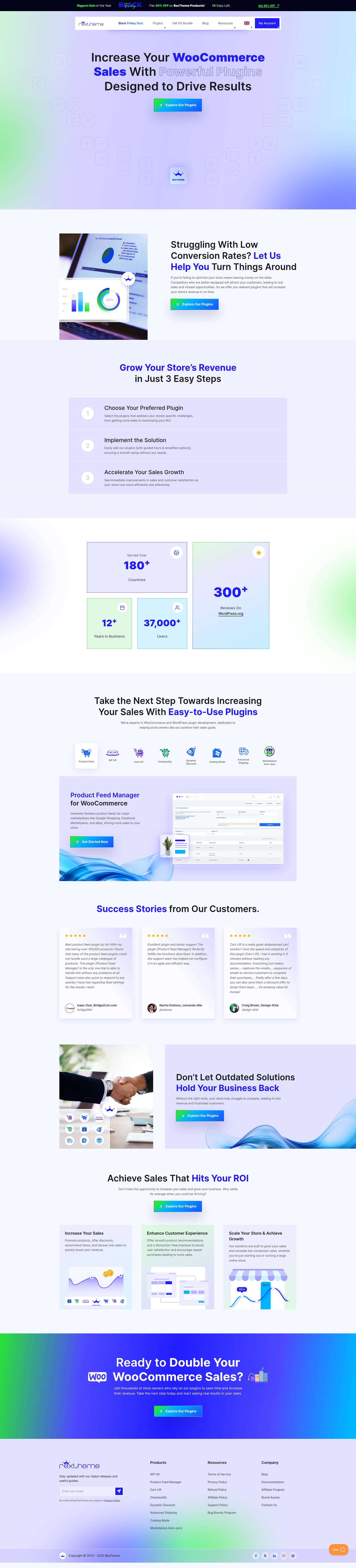 Screenshot of rextheme.com