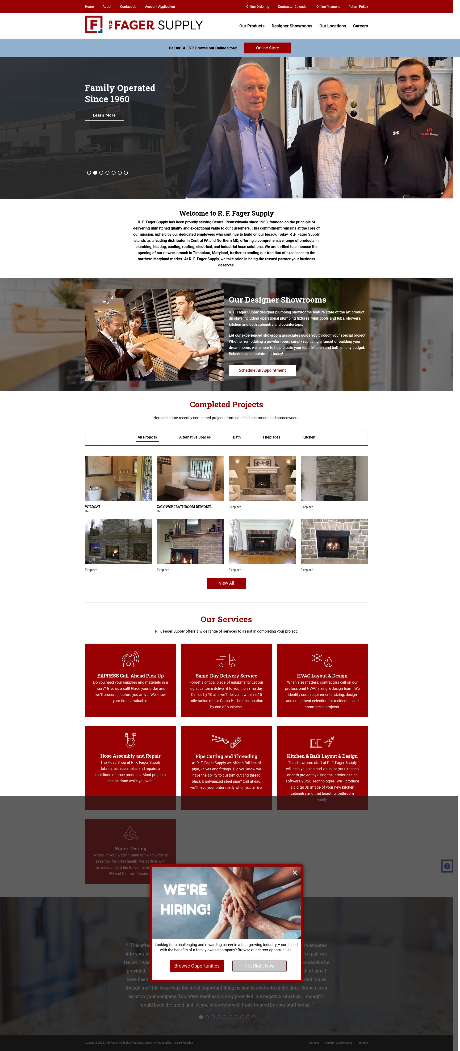 Screenshot of rffager.com