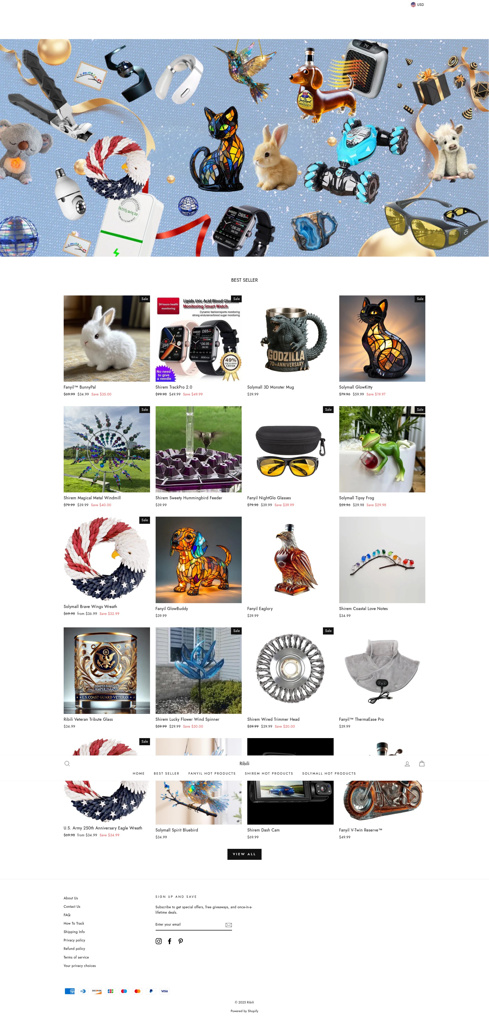 Screenshot of ribili.com