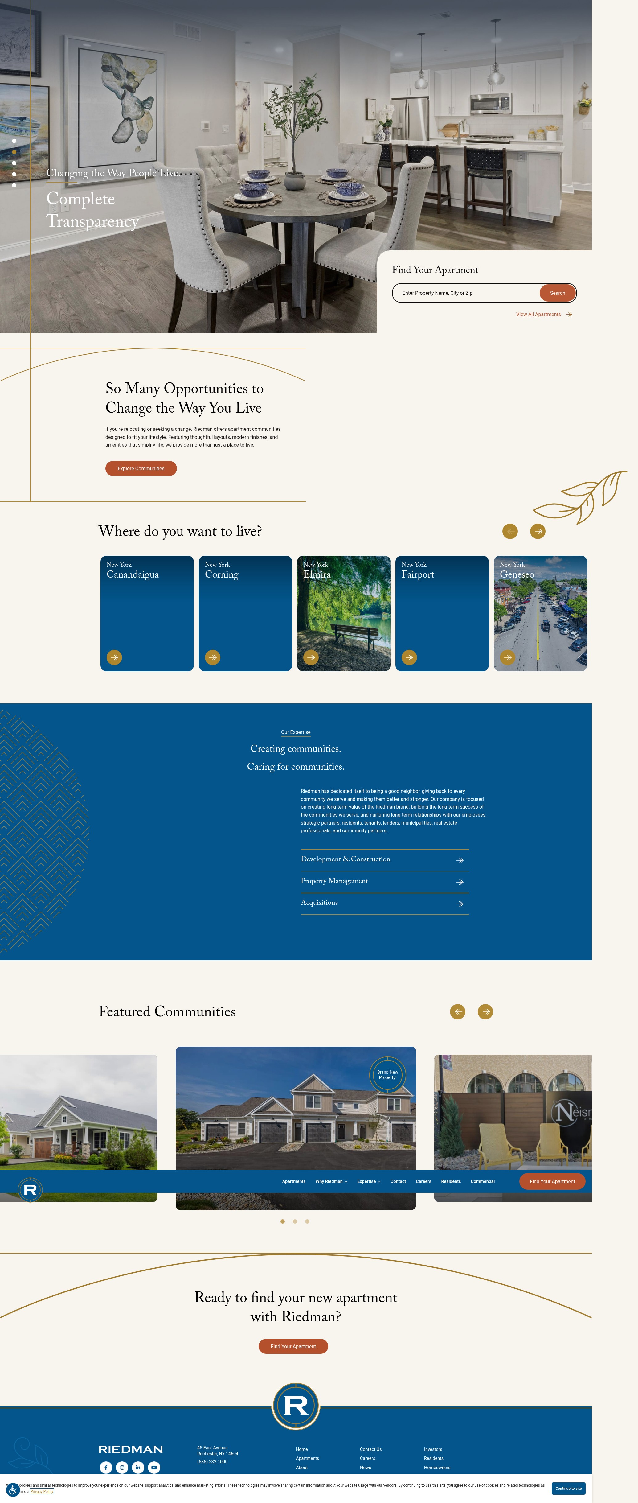 Screenshot of riedman.com
