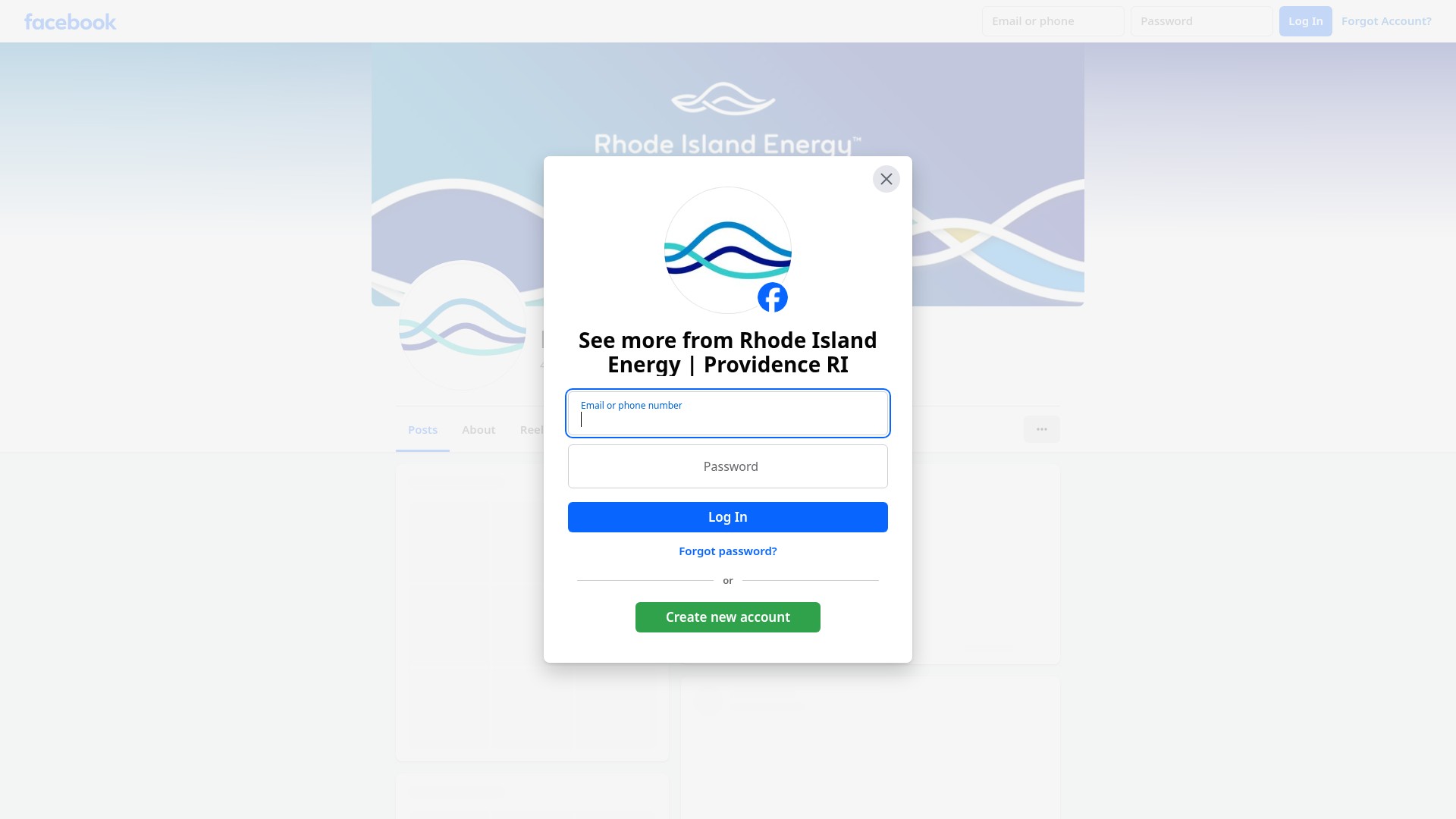 Screenshot of rienergy.com