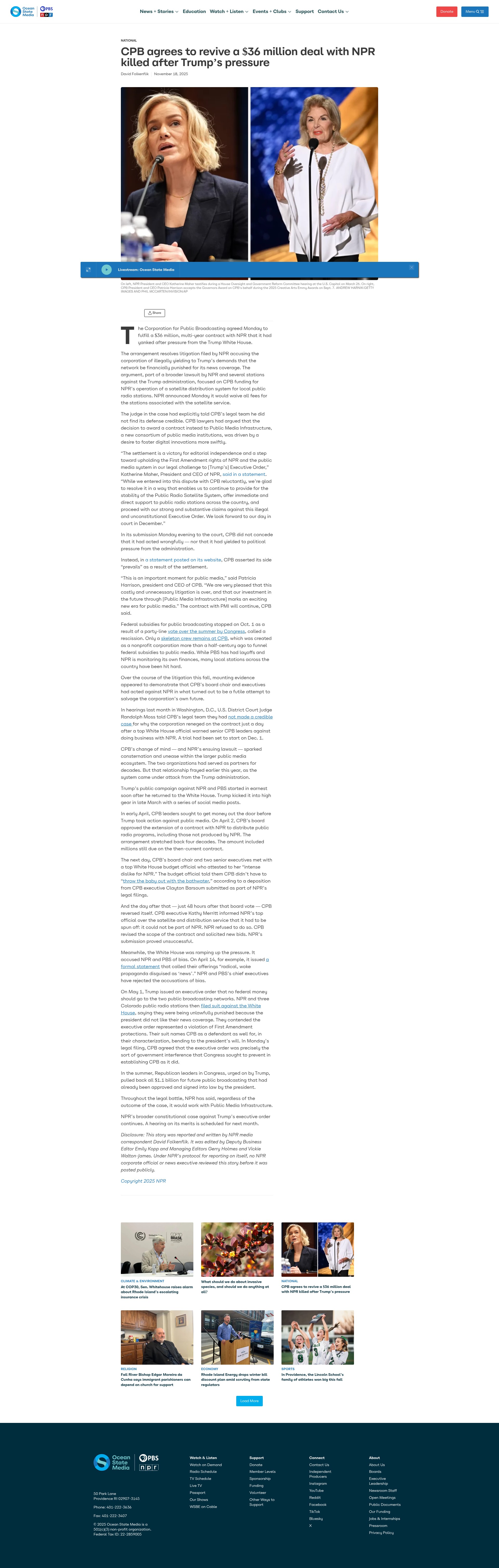 Screenshot of ripbs.org