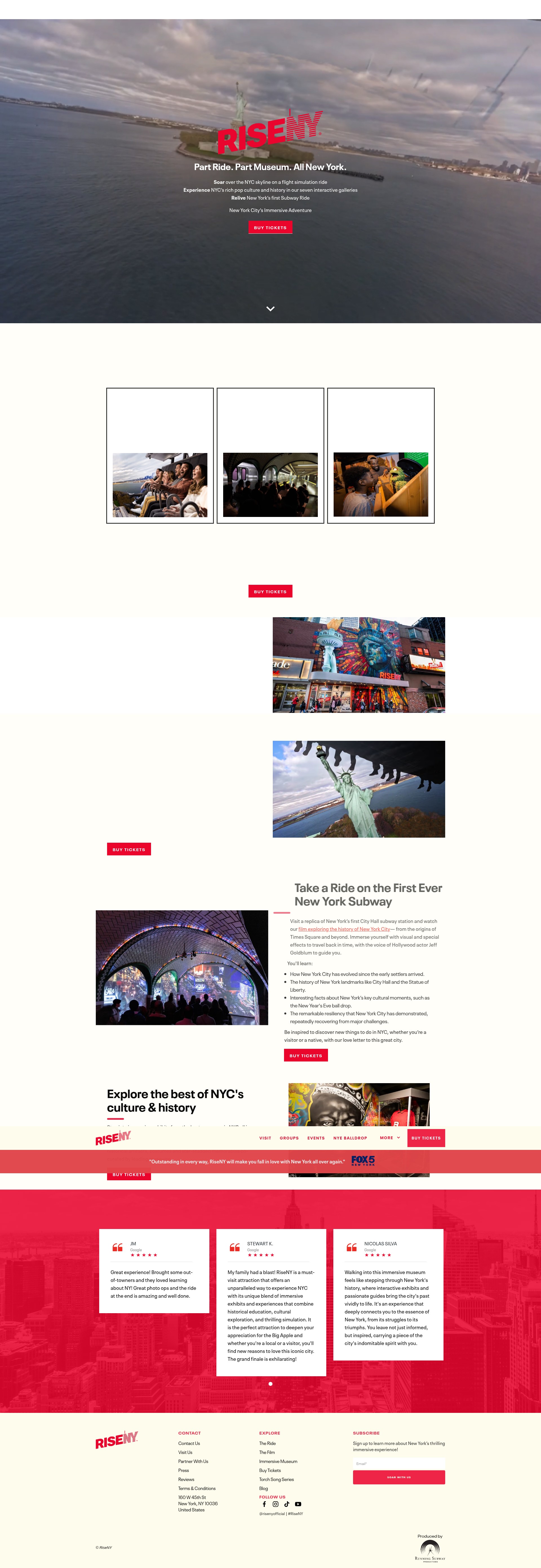 Screenshot of riseny.co