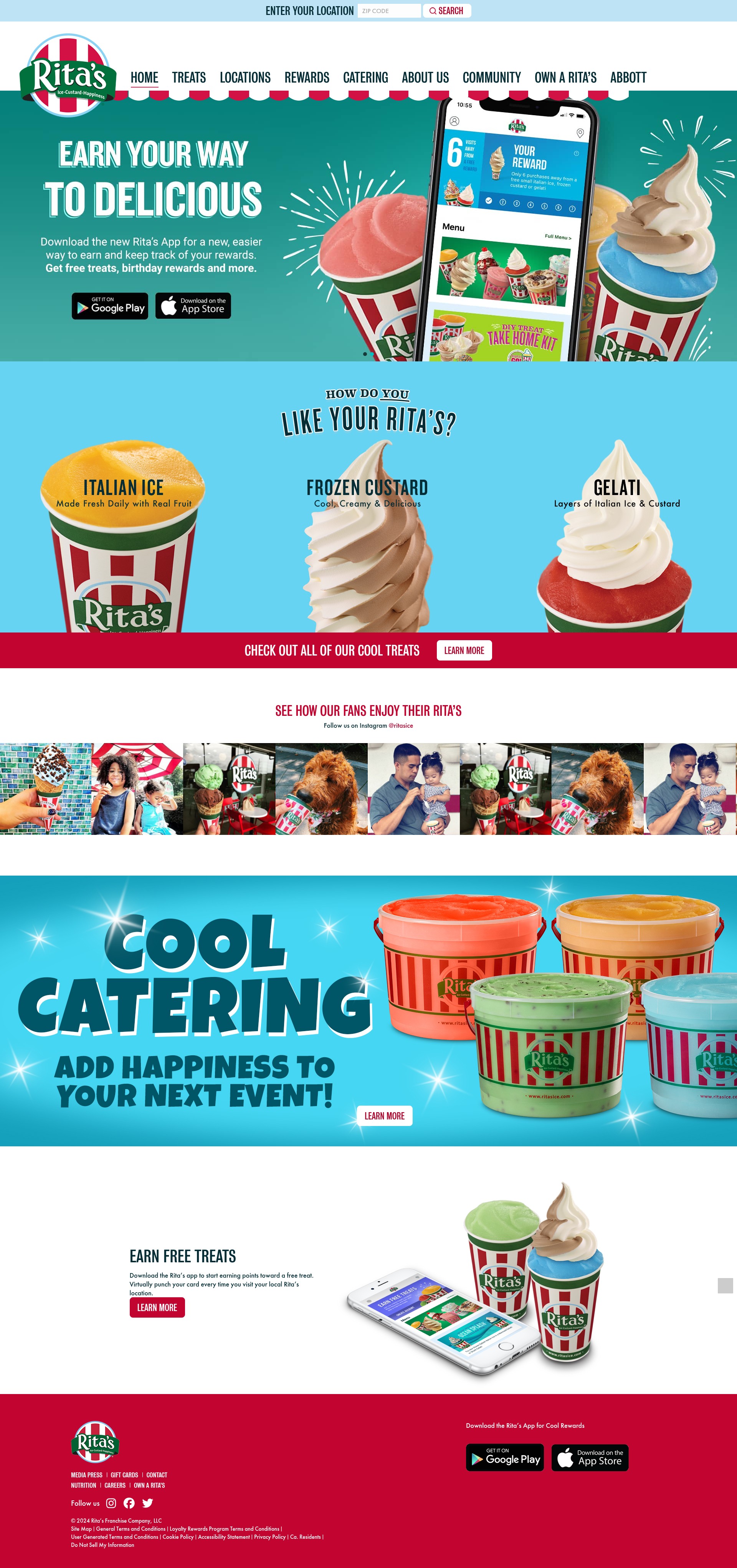 Screenshot of ritasice.com