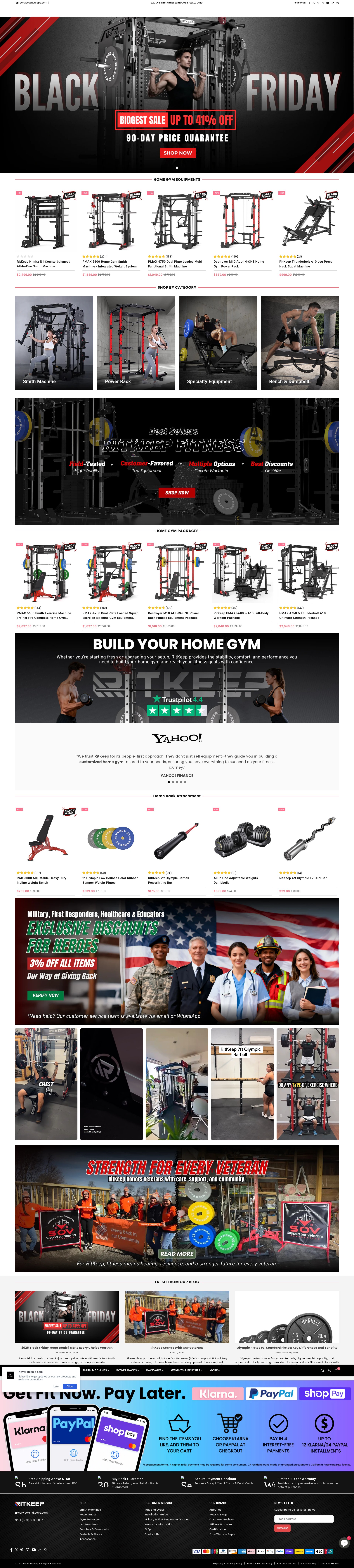 Screenshot of ritkeeps.com