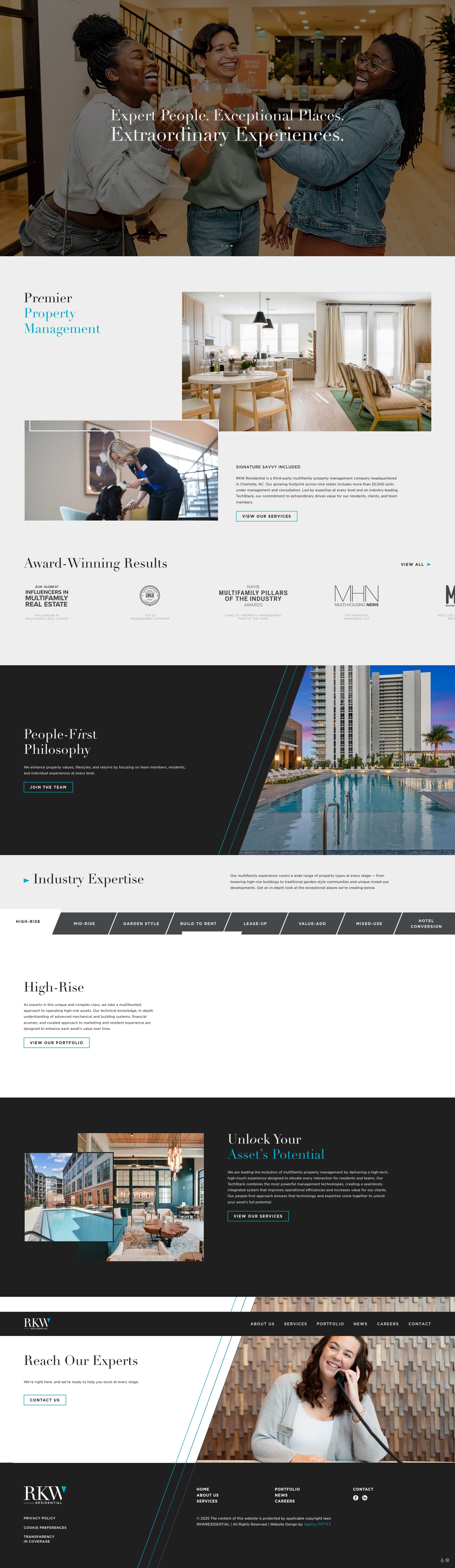Screenshot of rkwresidential.com