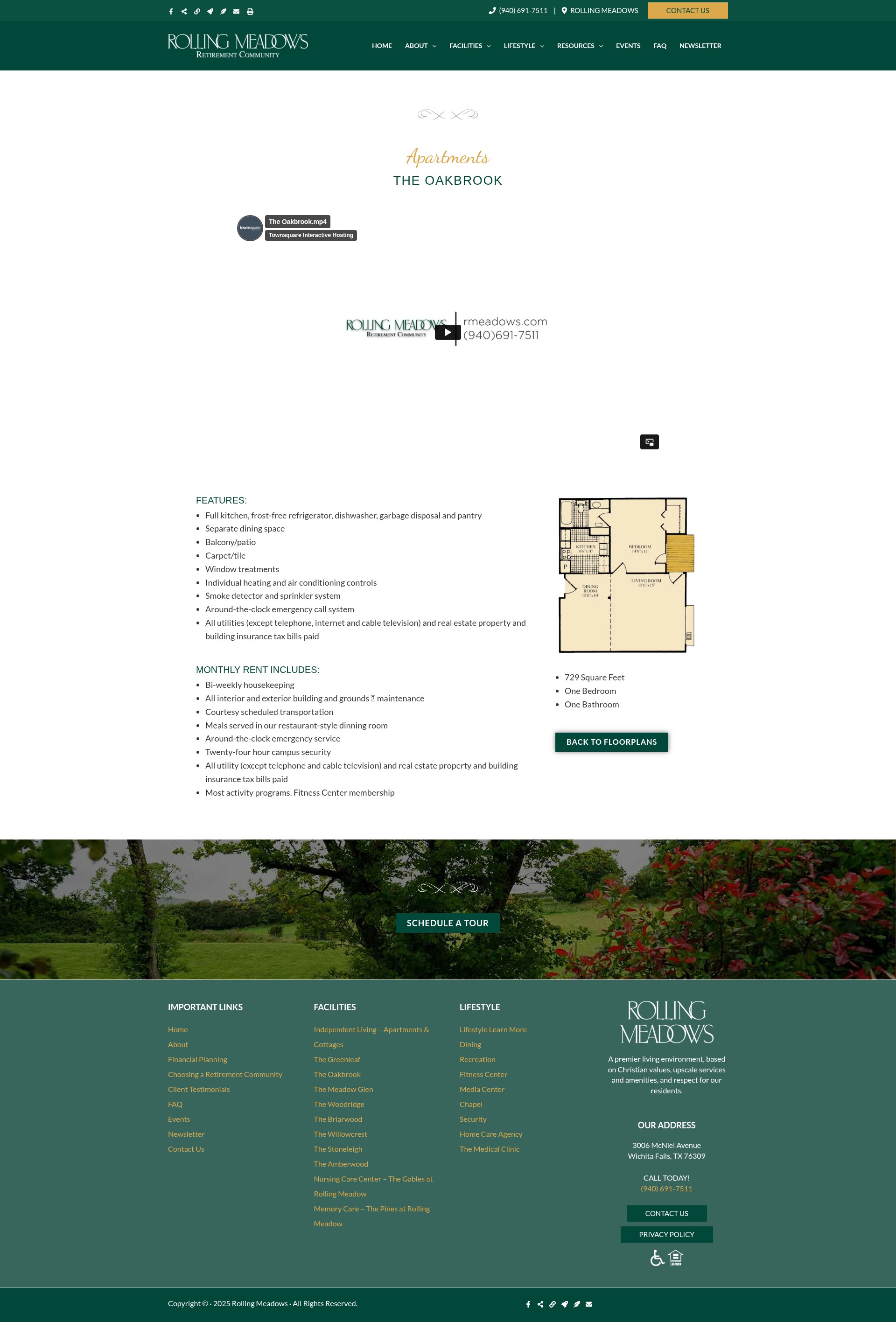 Screenshot of rmeadows.com
