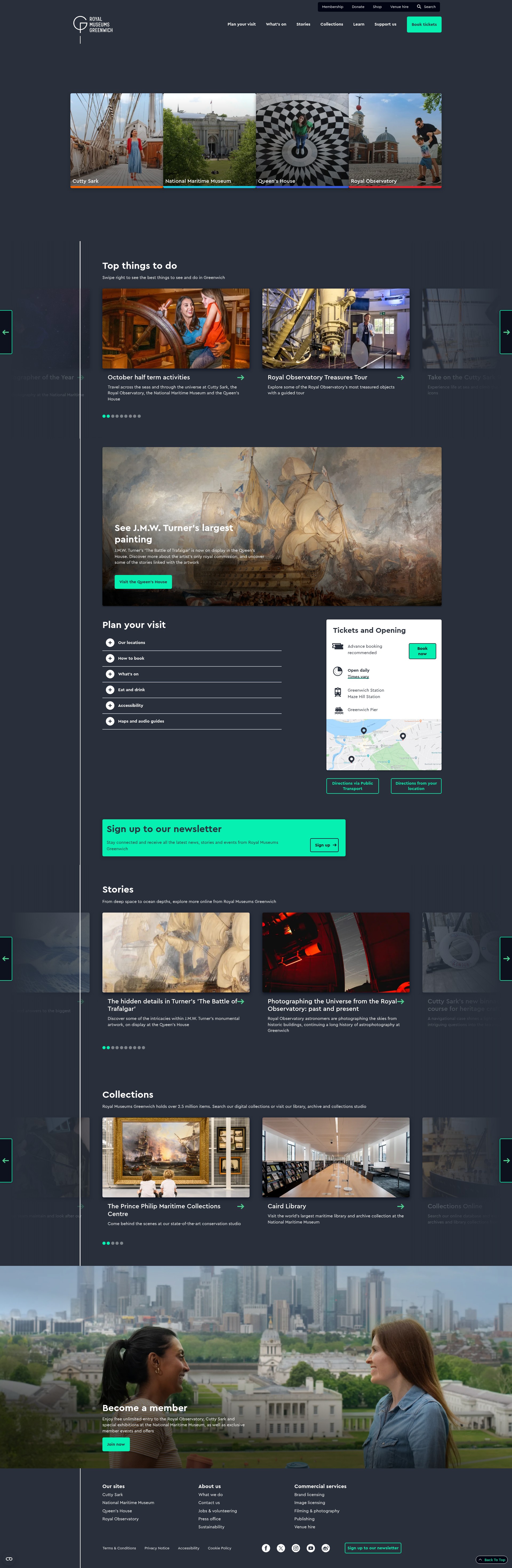 Screenshot of rmg.co.uk