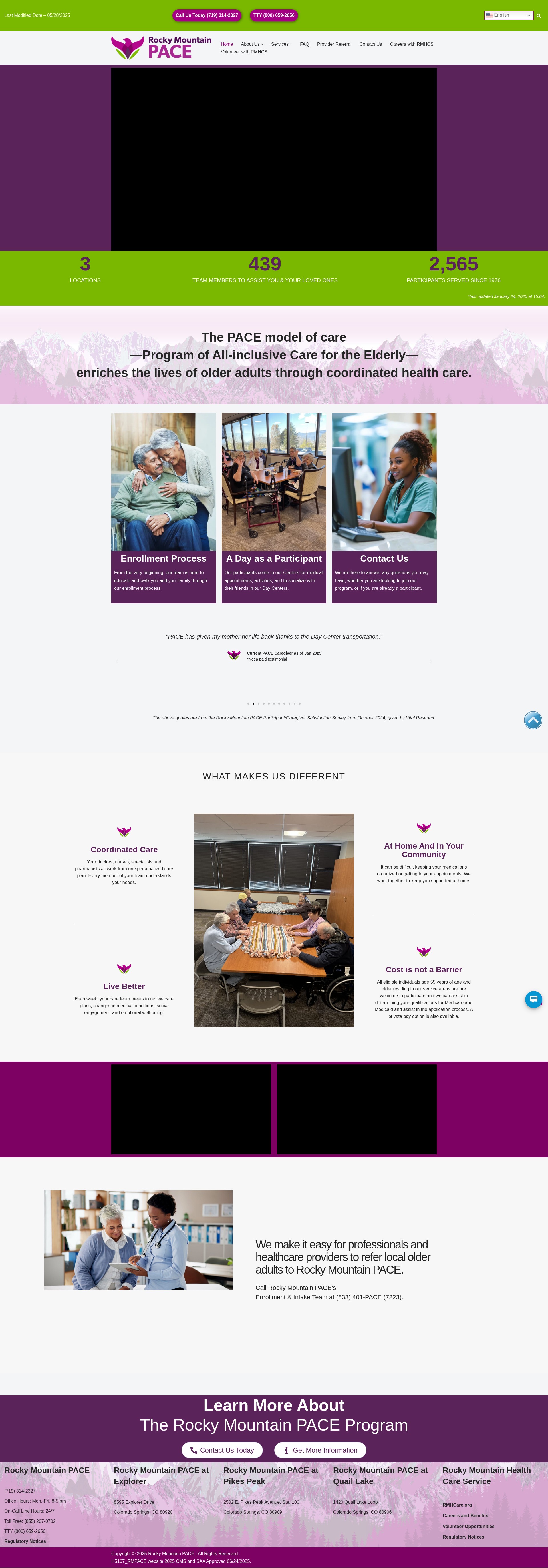 Screenshot of rmpace.org