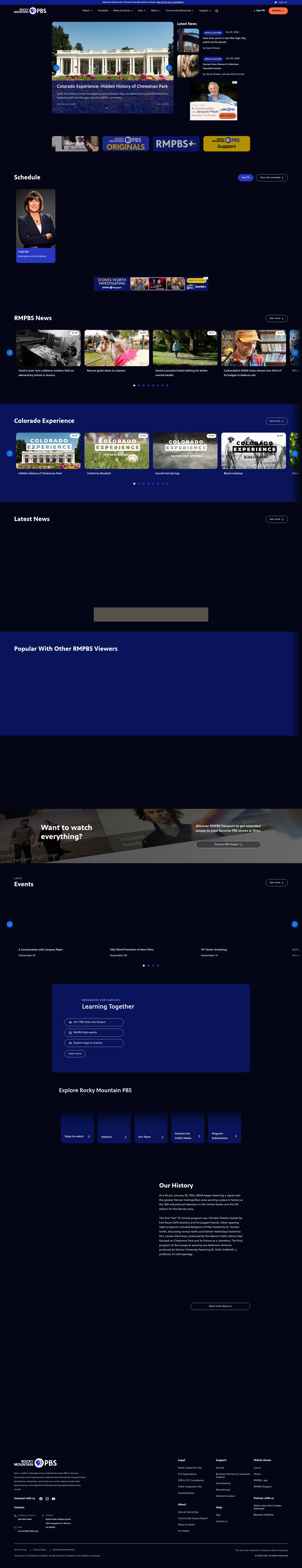 Screenshot of rmpbs.org