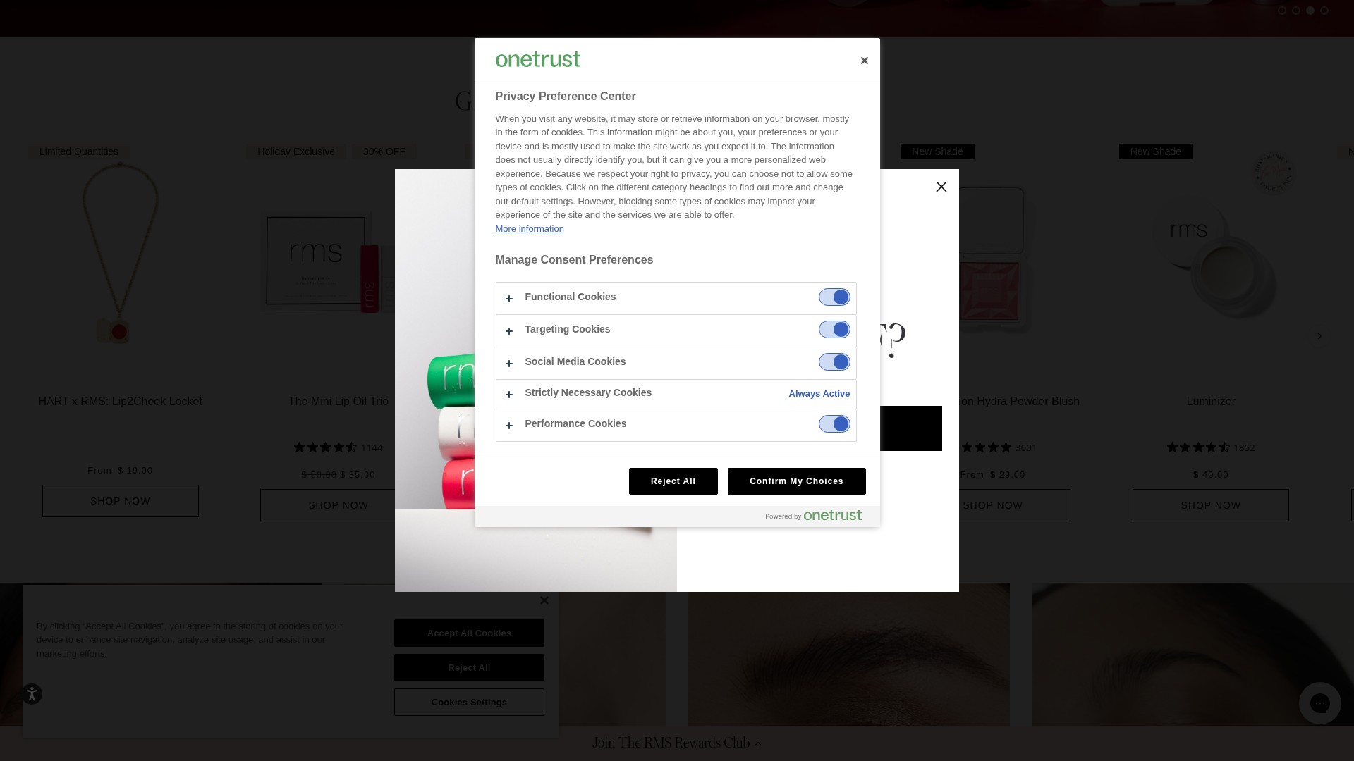Screenshot of rmsbeauty.com