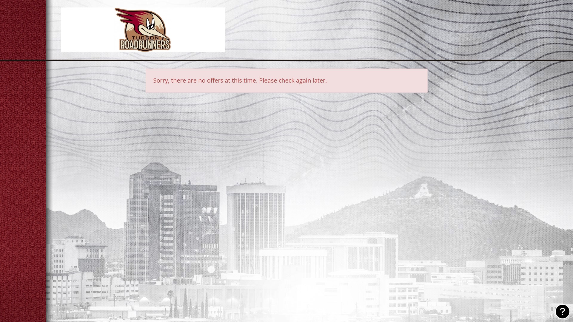 Screenshot of roadrunners.spinzo.com