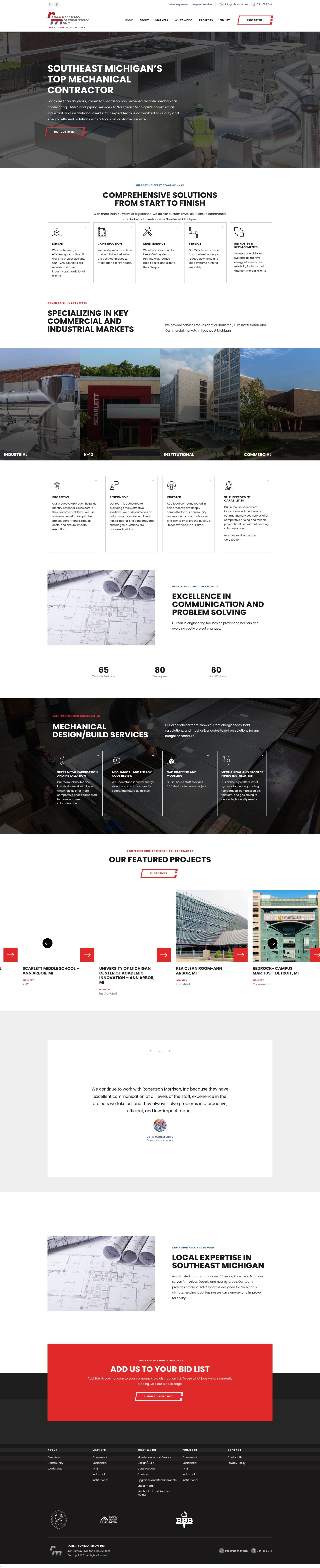 Screenshot of rob-mor.com