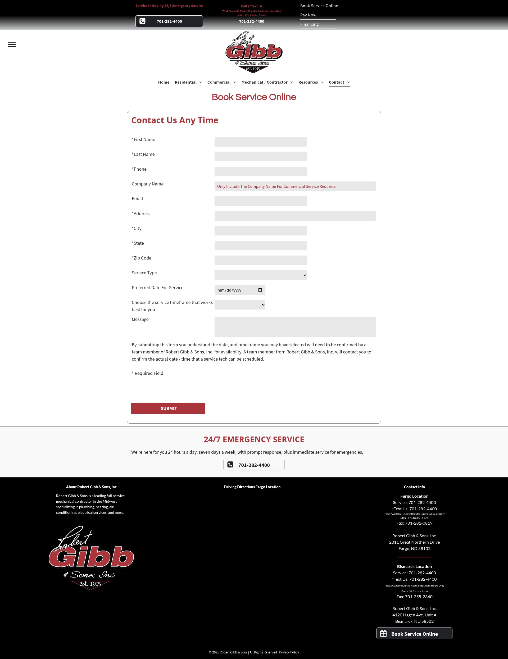 Screenshot of robertgibb.com