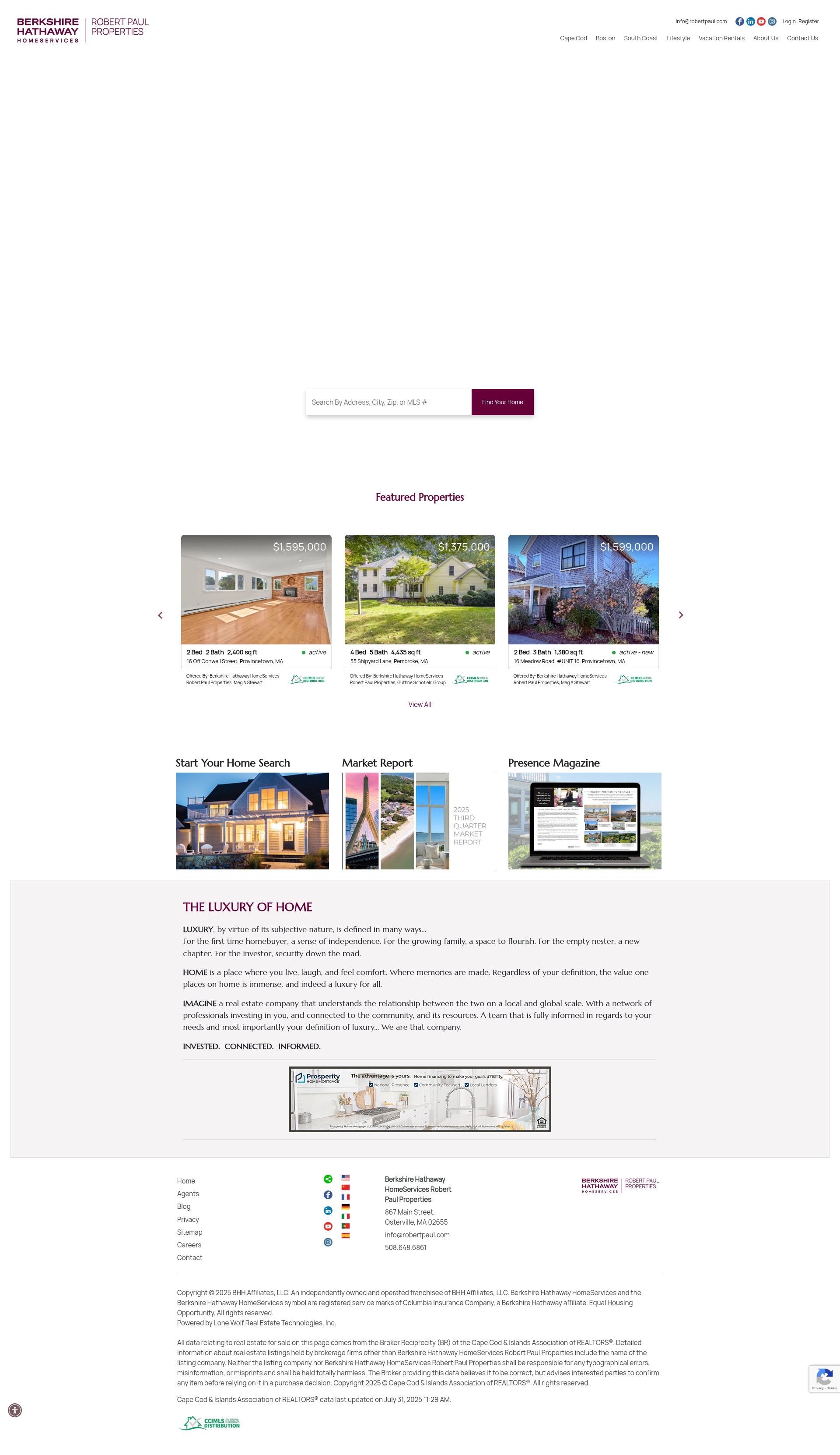 Screenshot of robertpaul.com