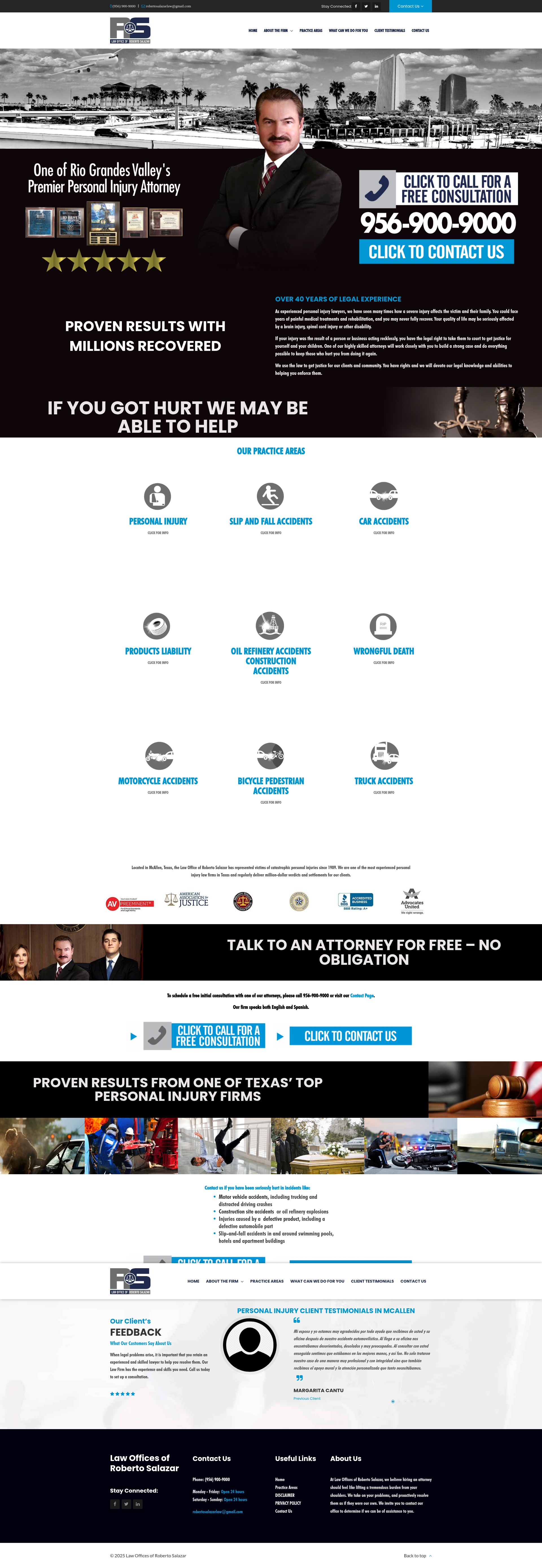 Screenshot of robertsalazar.com