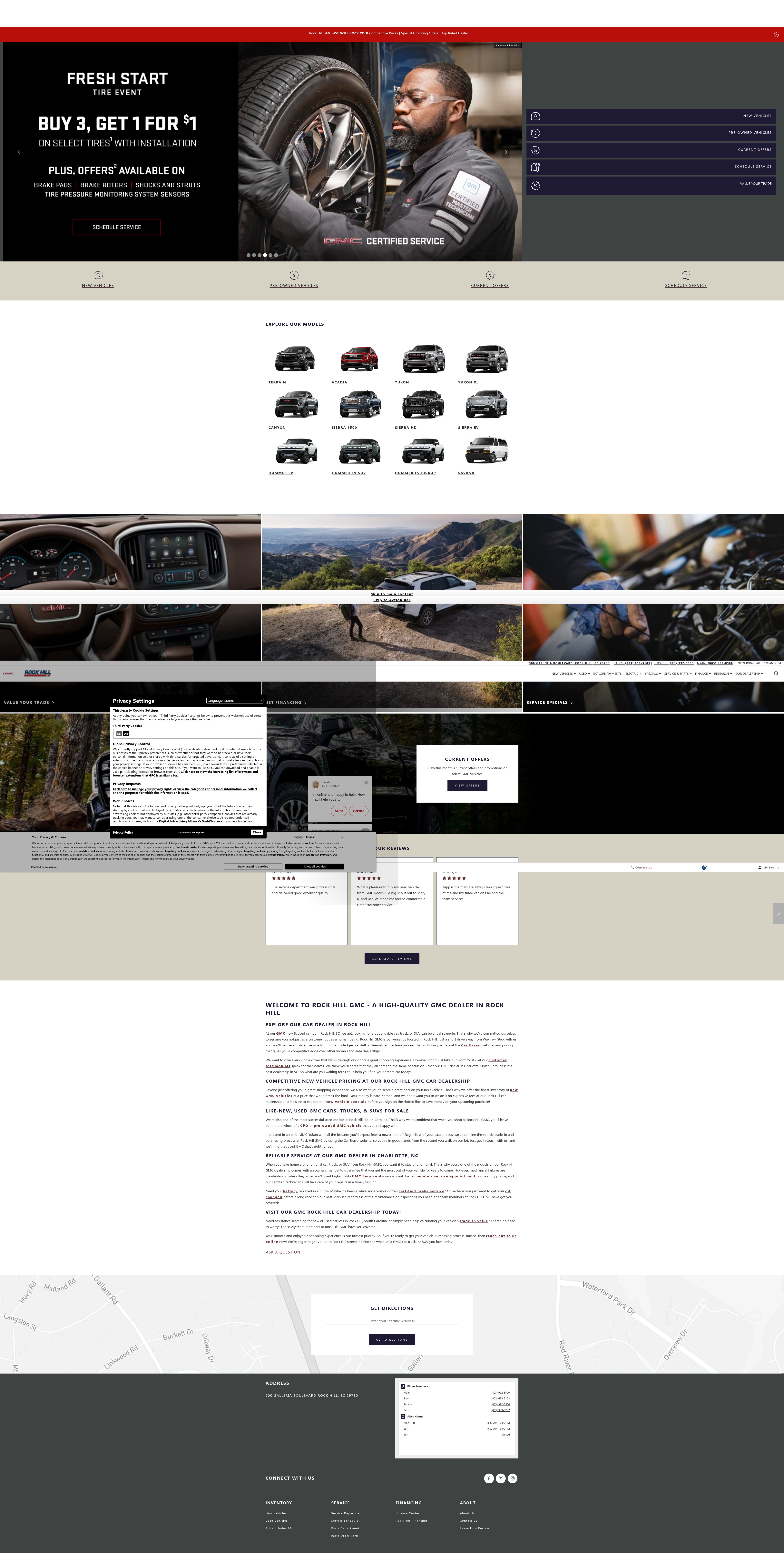 Screenshot of rockhillbuickgmc.com