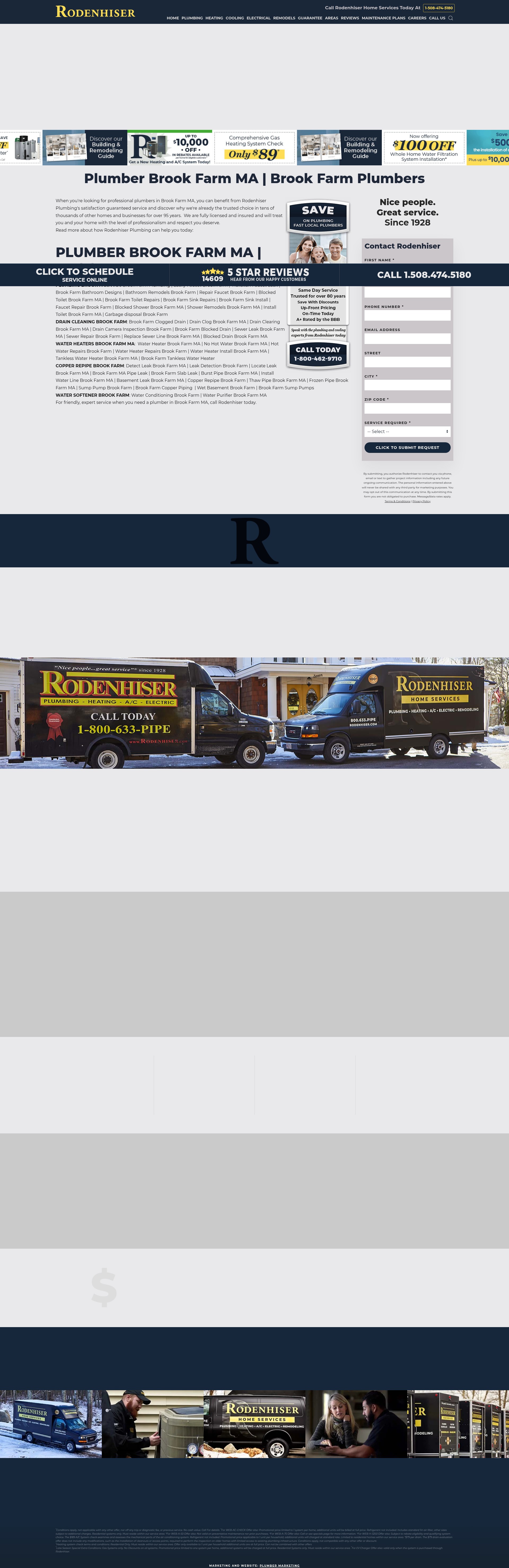 Screenshot of rodenhiser.com