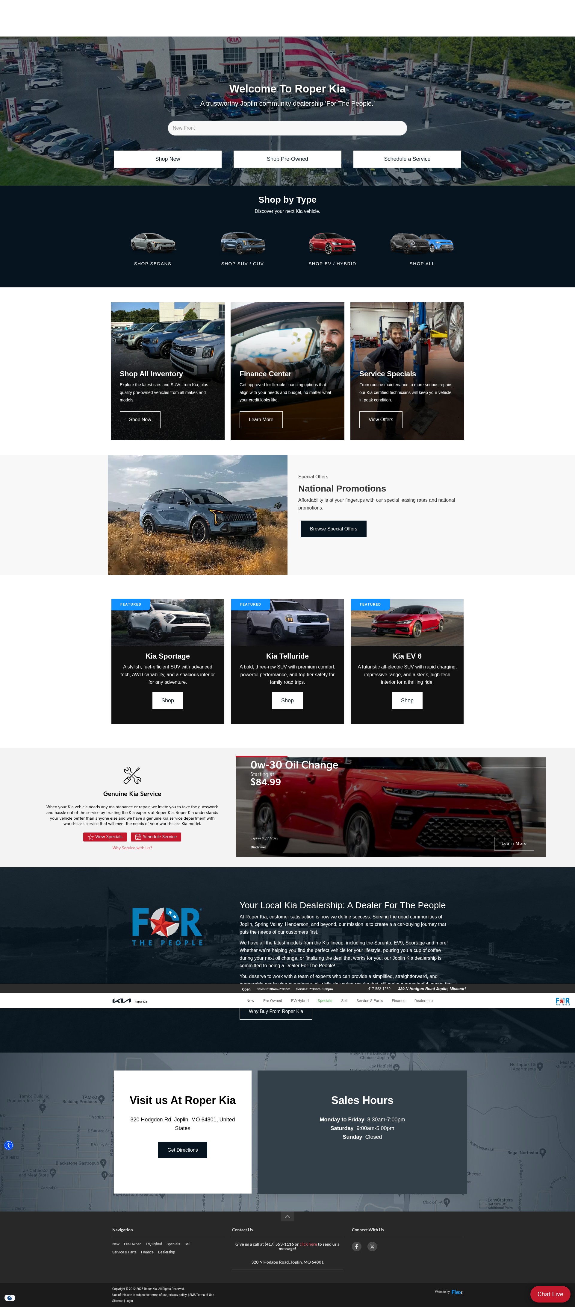 Screenshot of roperkia.com