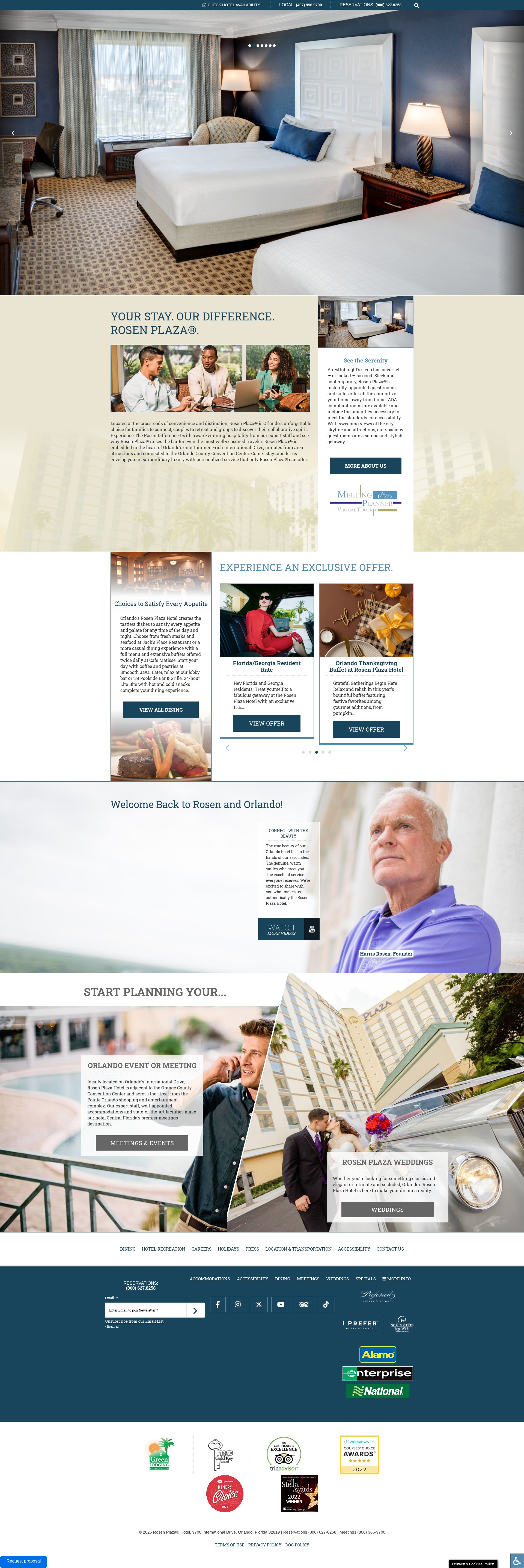 Screenshot of rosenplaza.com