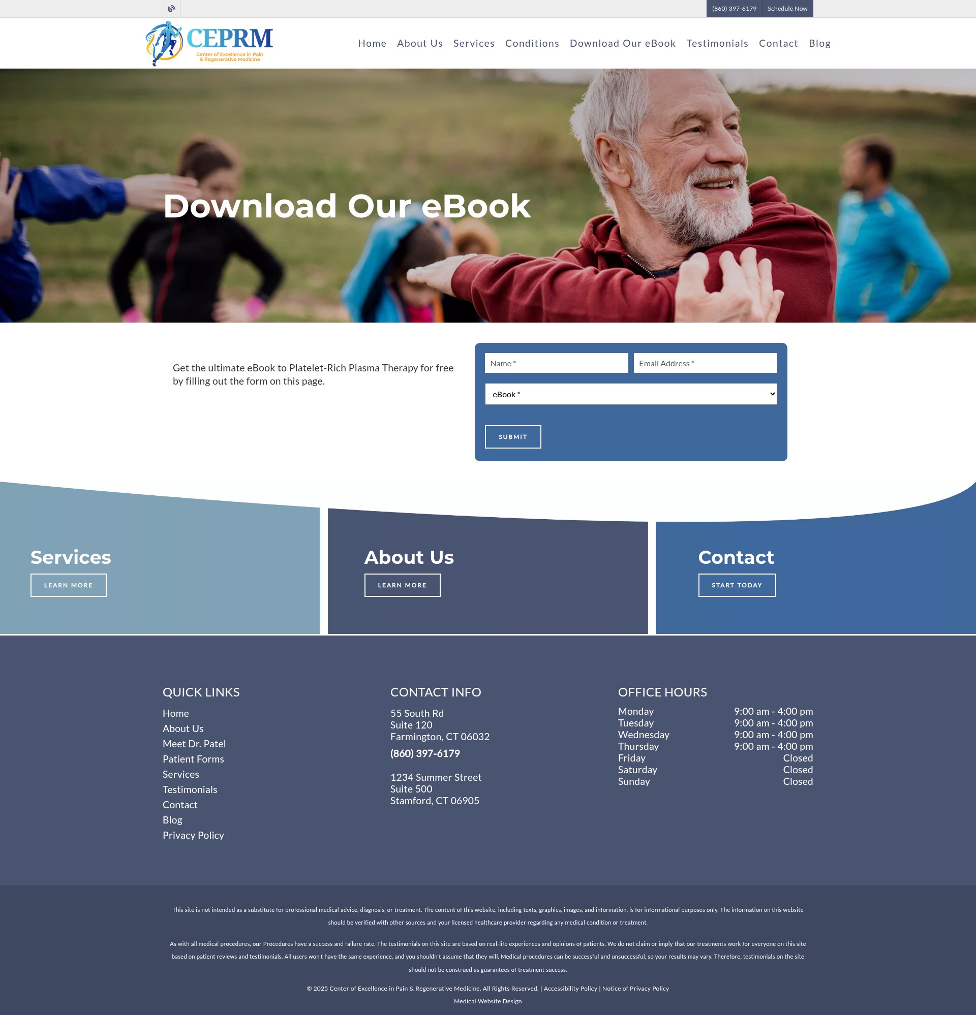 Screenshot of roshninpatelmd.com