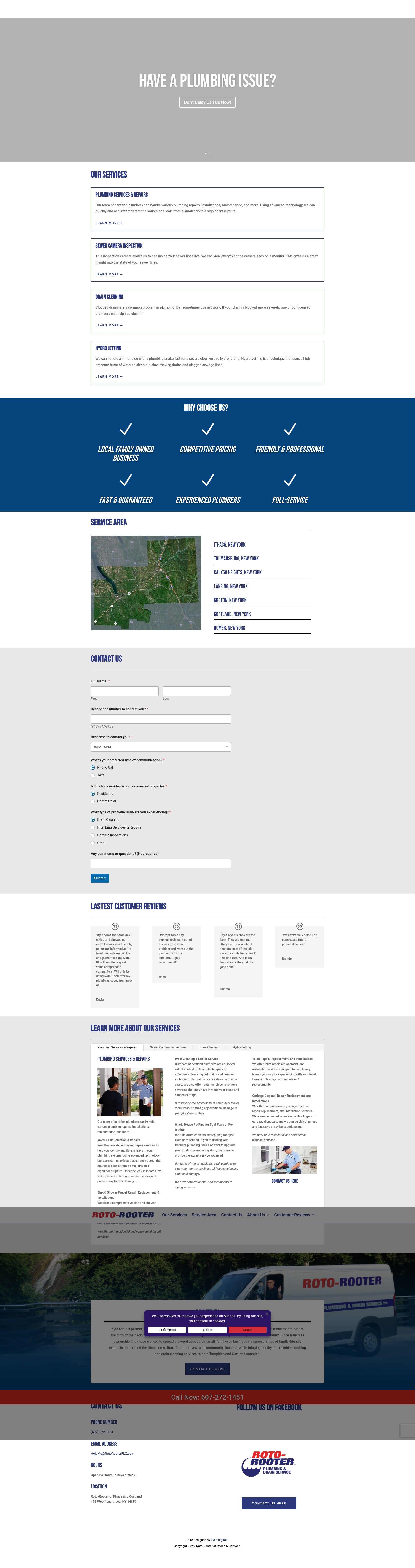 Screenshot of rotorooterflx.com