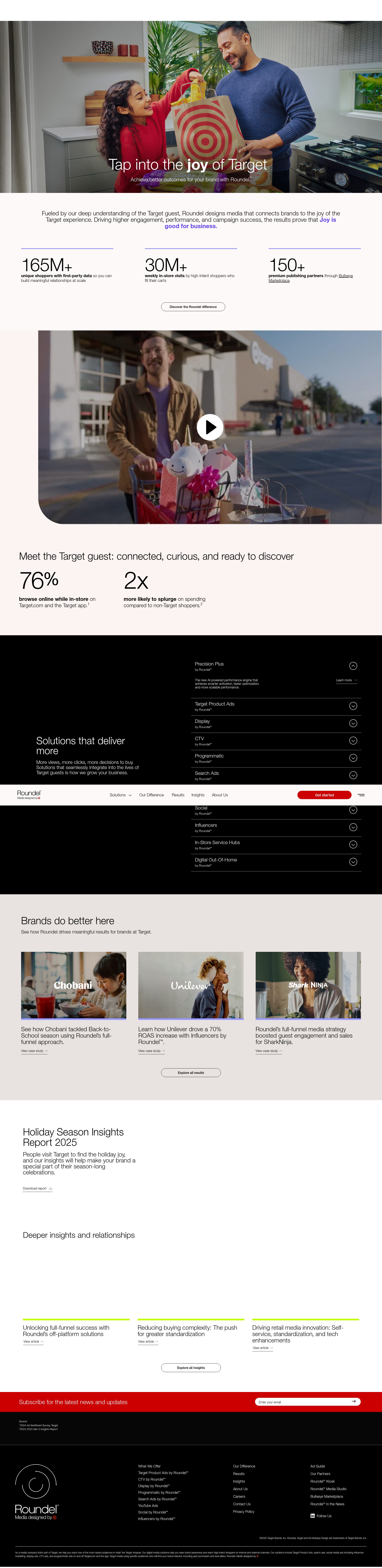 Screenshot of roundel.com