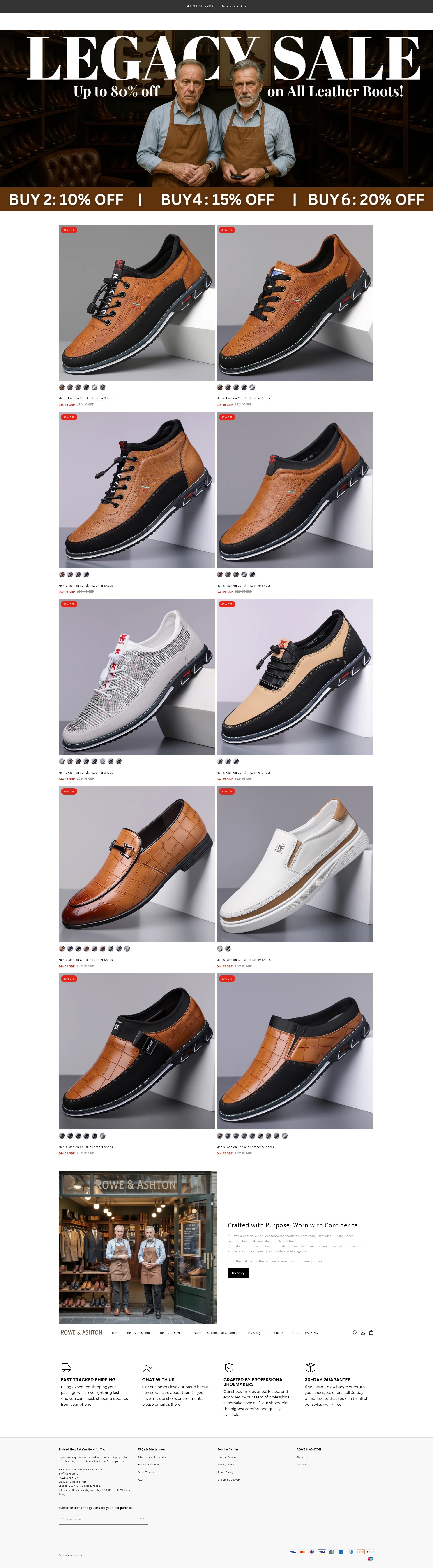 Screenshot of roweashton.com
