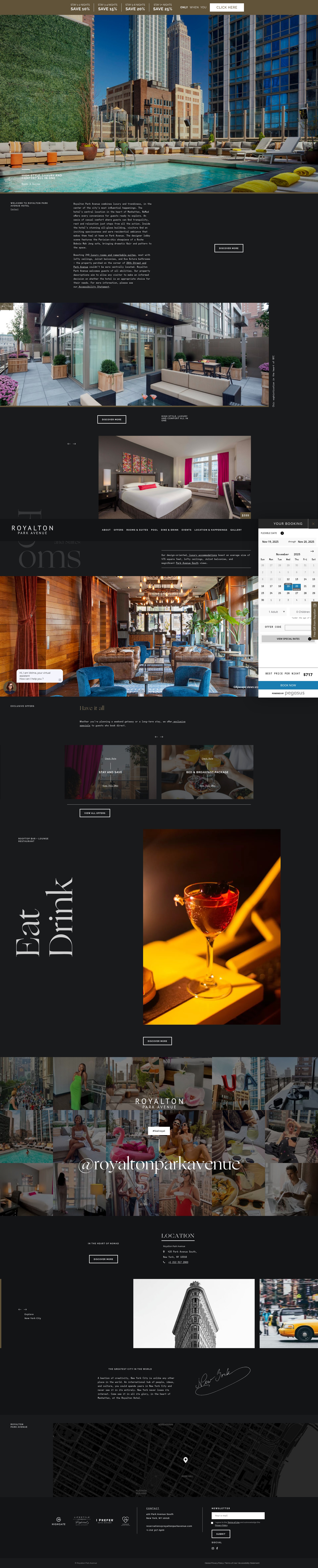 Screenshot of royaltonparkavenue.com