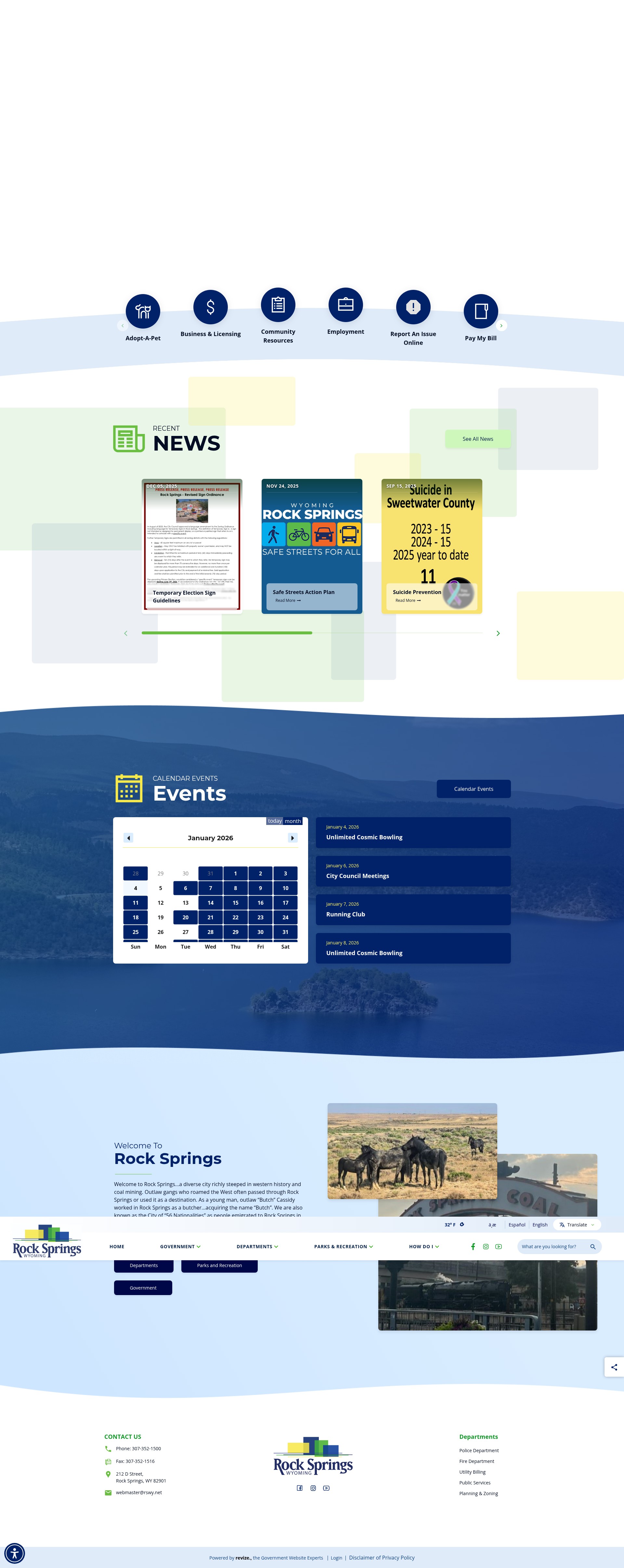 Screenshot of rswy.net