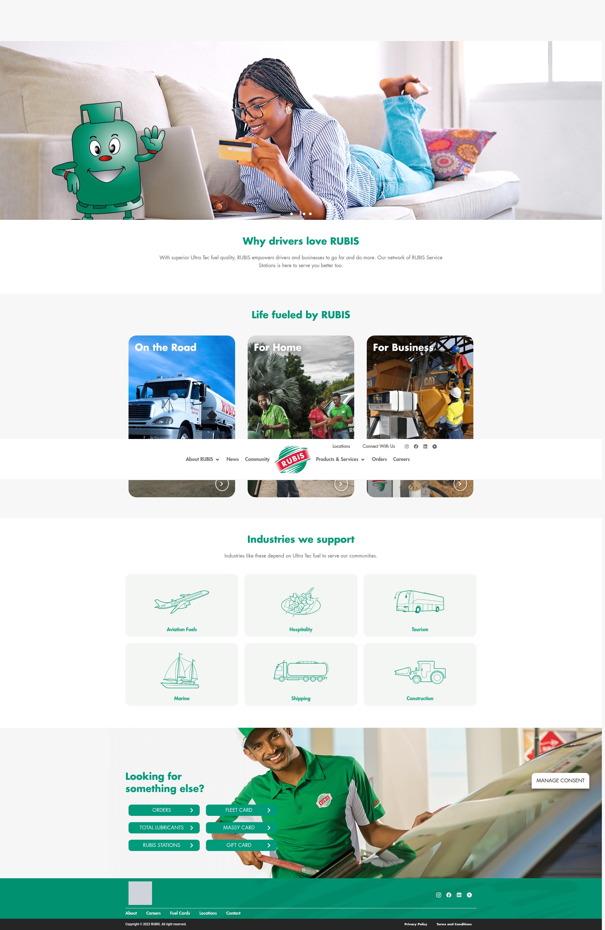 Screenshot of rubis-caribbean.com