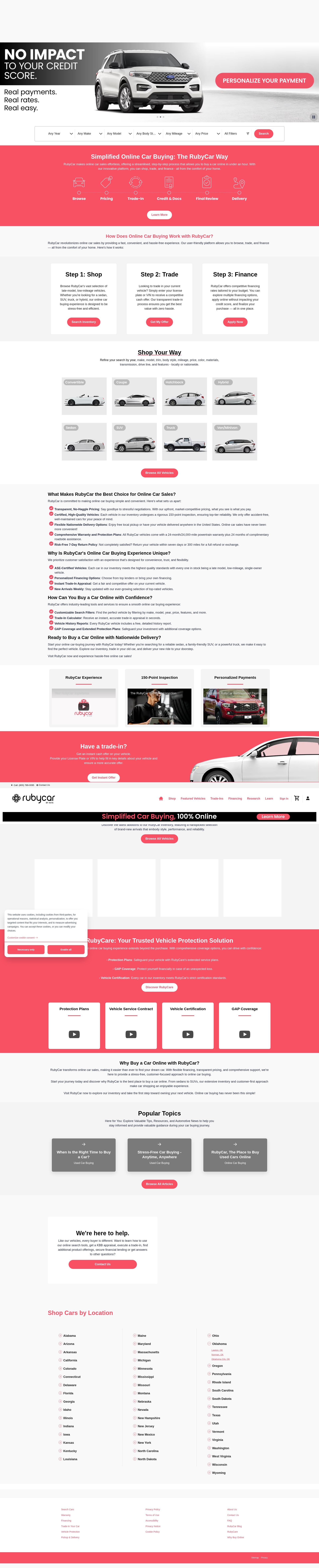 Screenshot of ruby-car.com