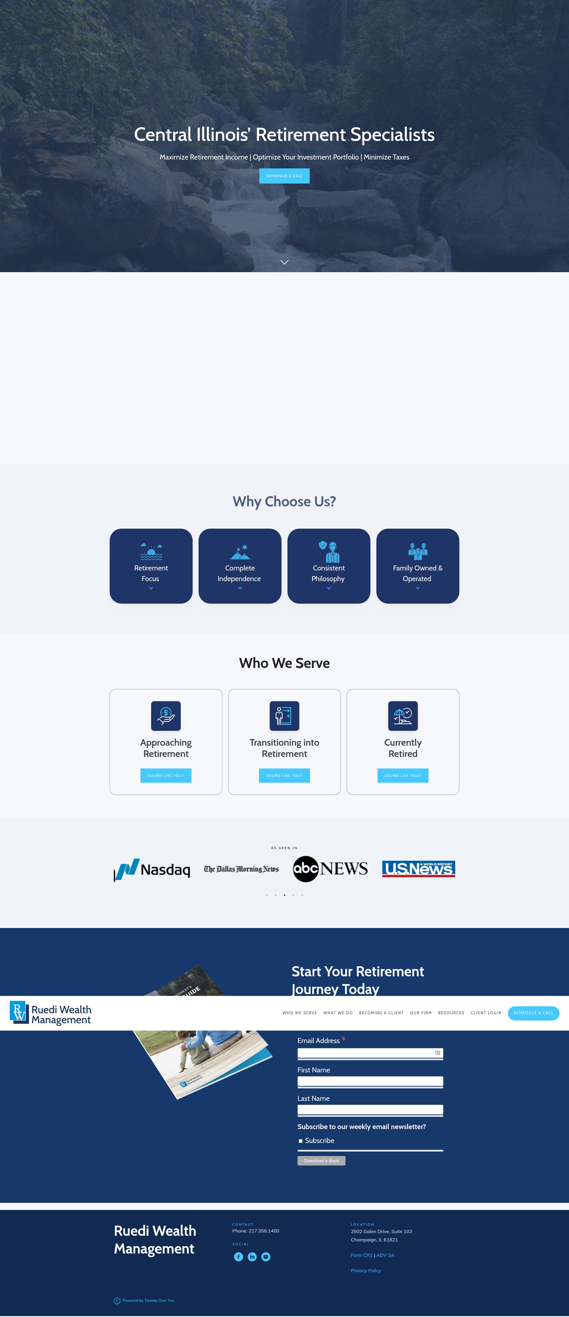 Screenshot of ruediwealth.com