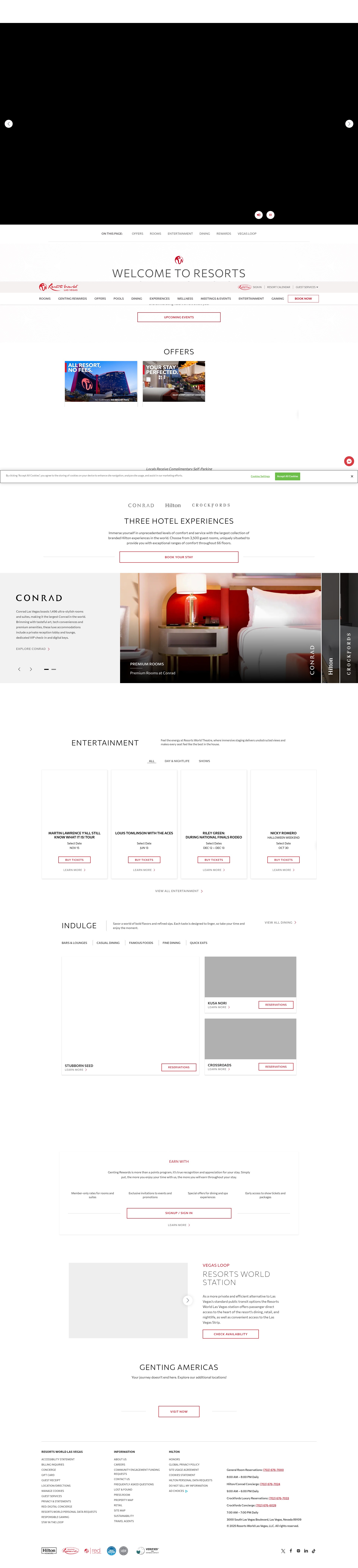 Screenshot of rwlasvegas.com