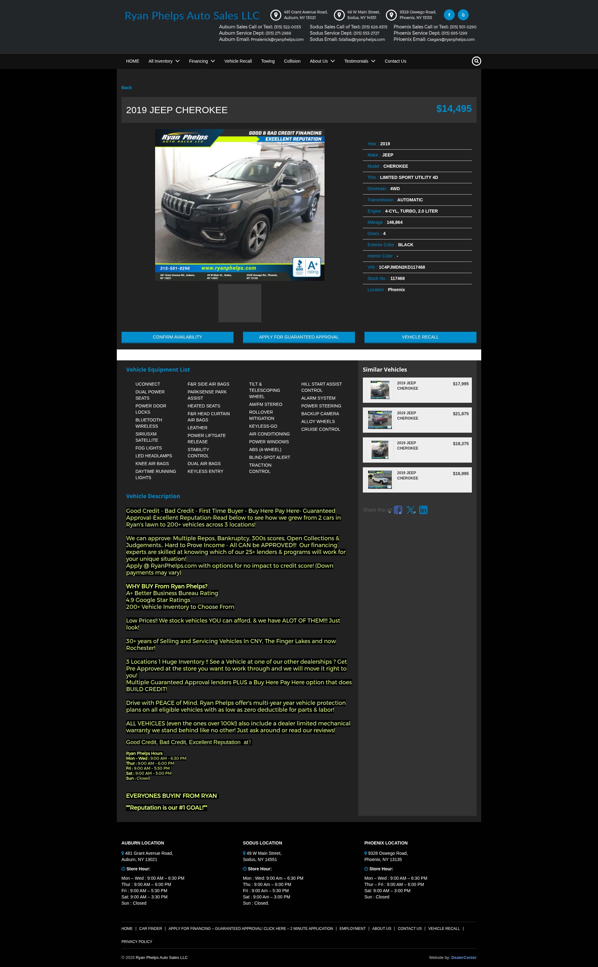 Screenshot of ryanphelps.com